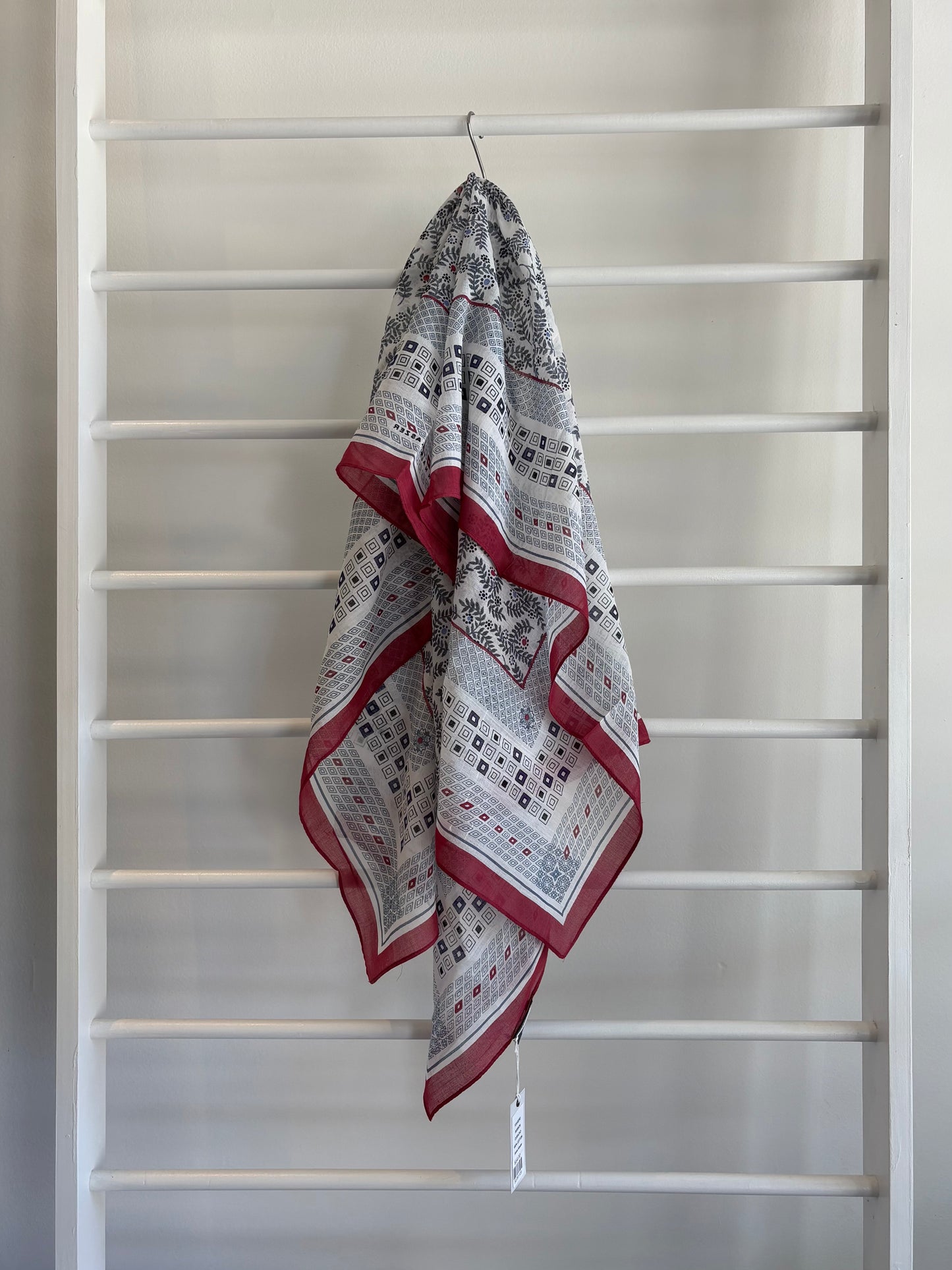 Anna Kaszer Fougere Scarf- 100% Cotton