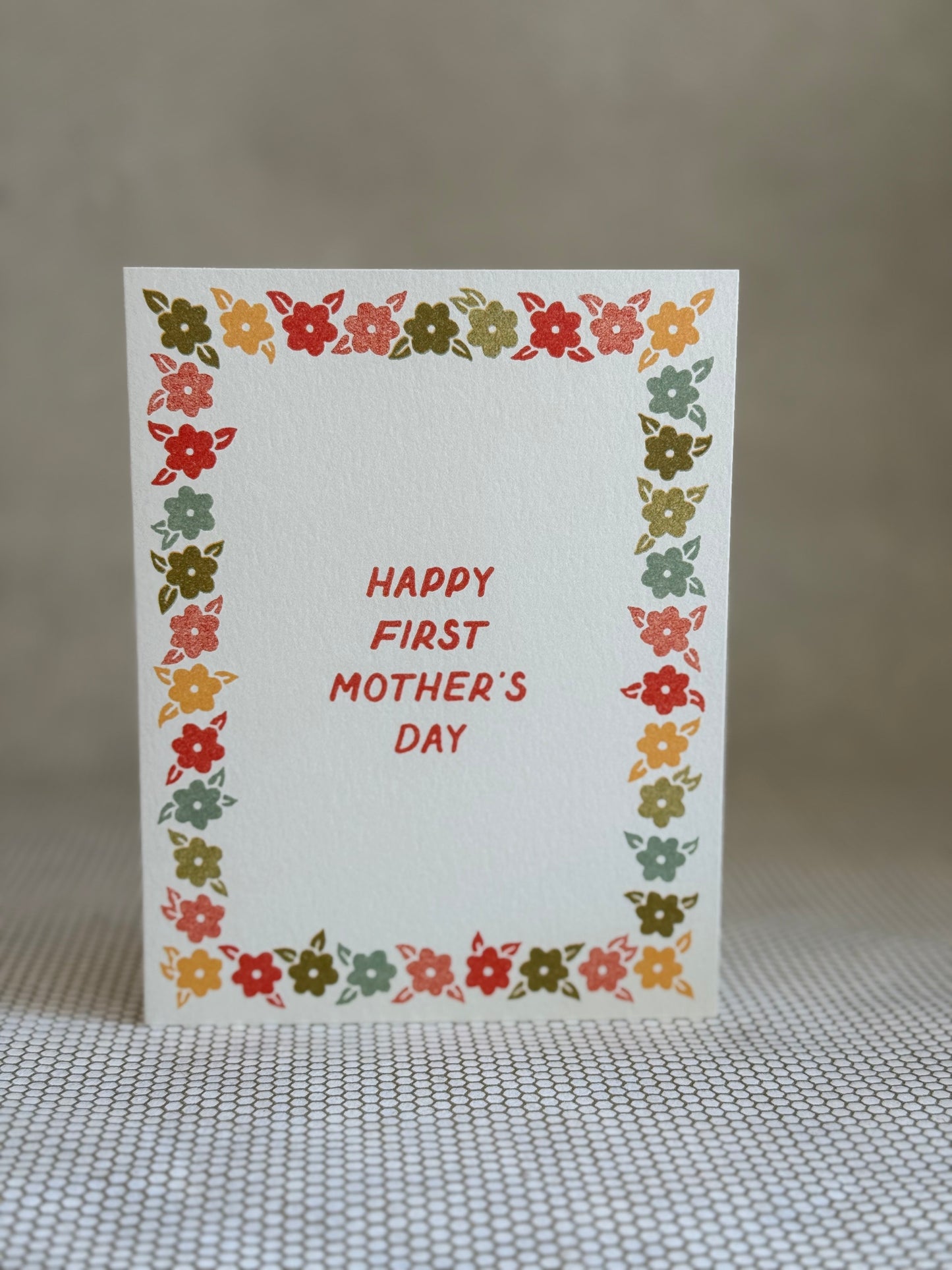 Wallflower Card - Happy First Mothers Day