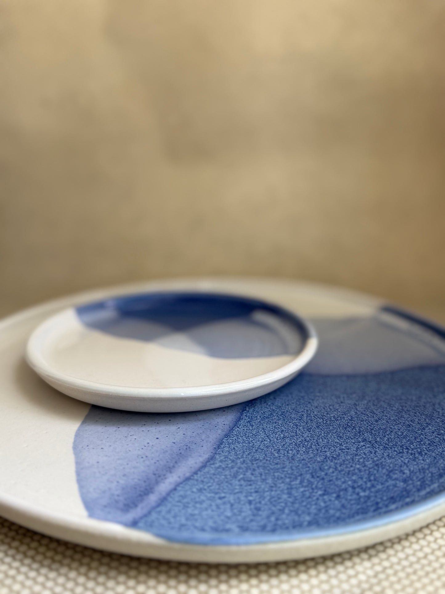 Fhar Ceramics - serving plate sky