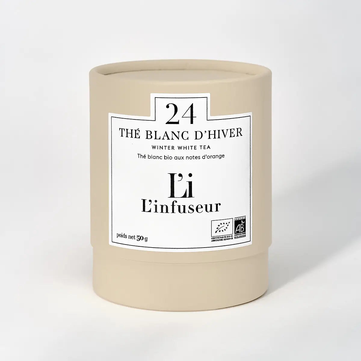 L'infuseur Winter White Tea - 24 The Blanc D'hiver