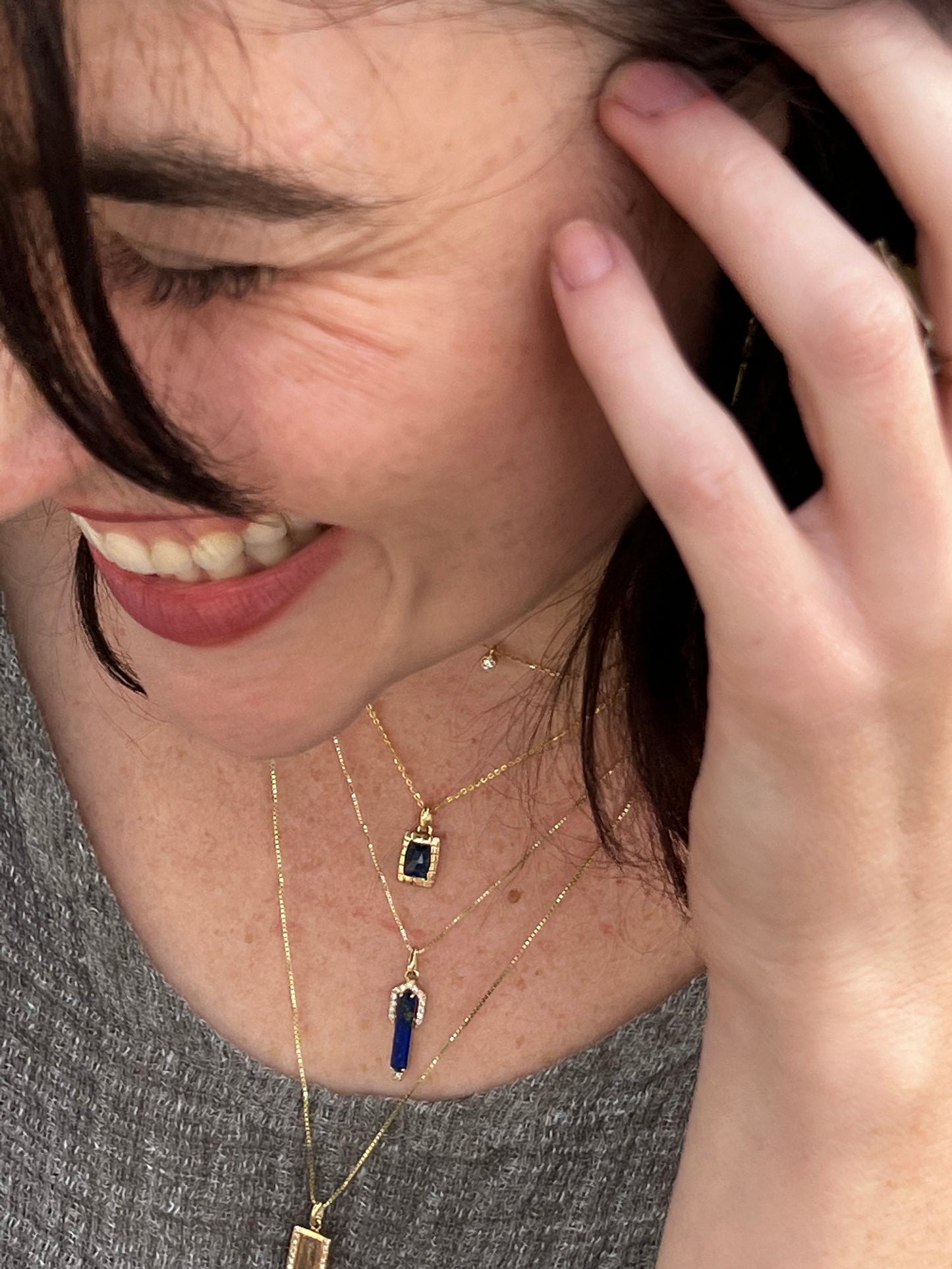 Danielle Morgan Jewelry - Natural Kyanite 14k Necklace