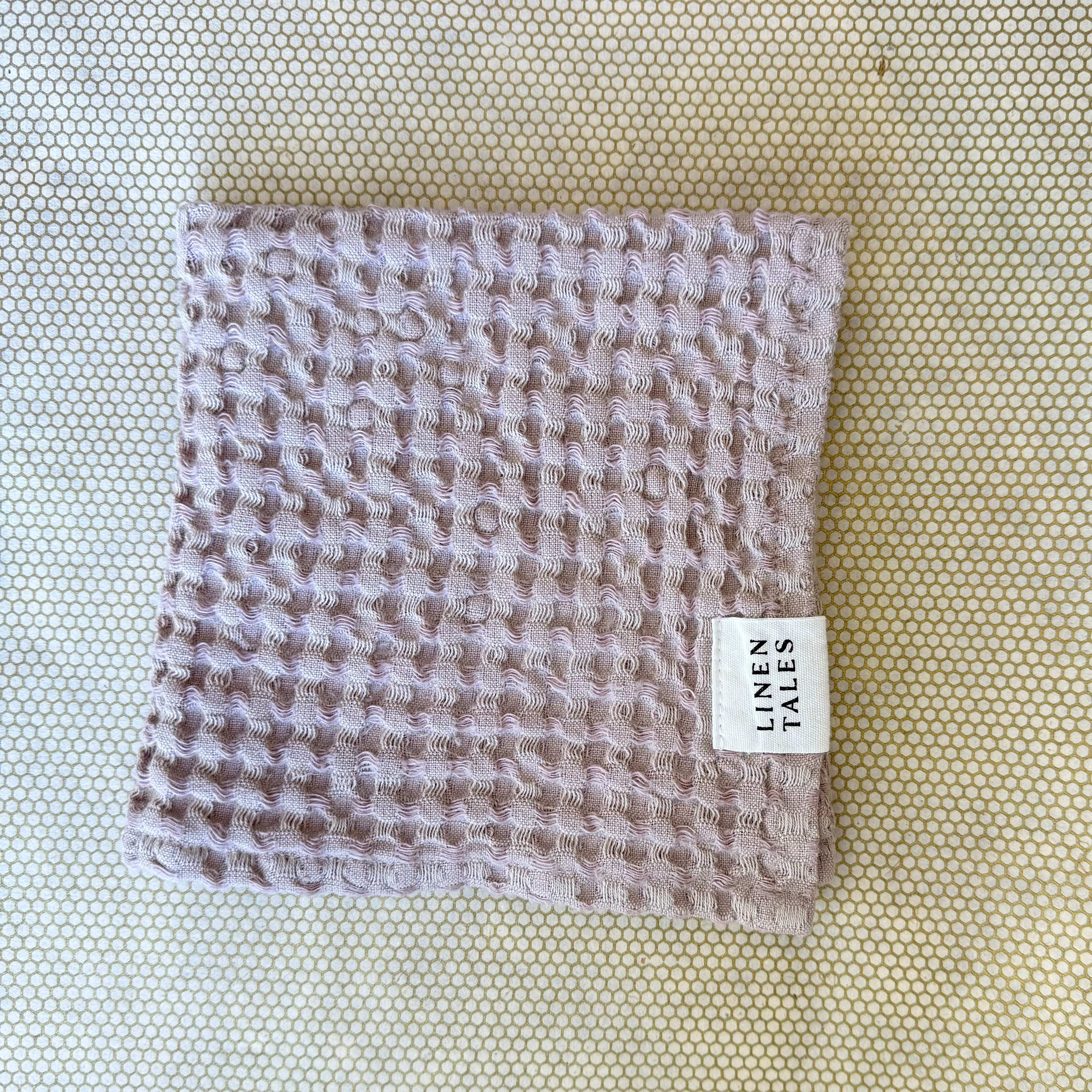 Linen Tales- Linen & Cotton Honeycomb Waffle Hand Towels