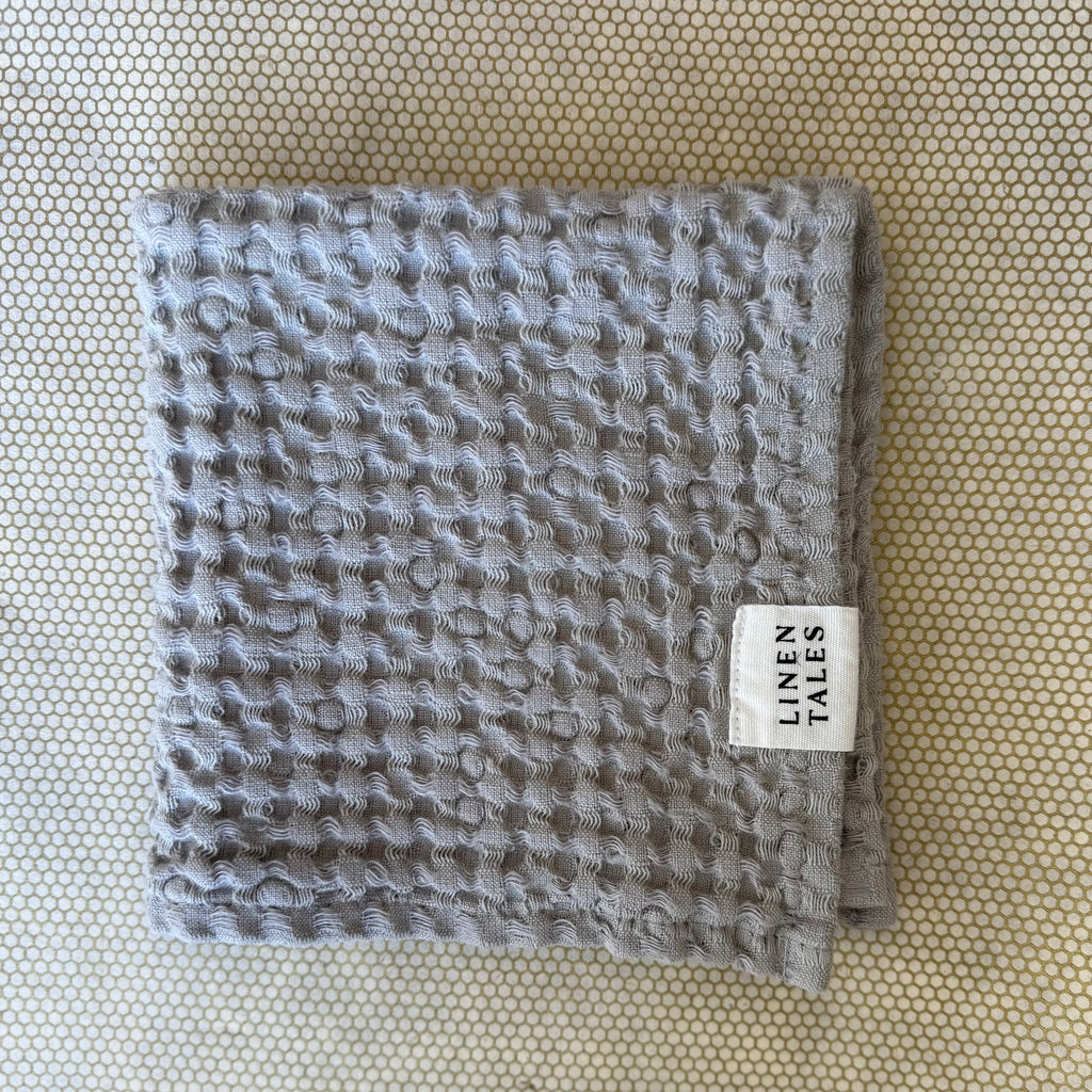 Linen Tales- Linen & Cotton Honeycomb Waffle Hand Towels