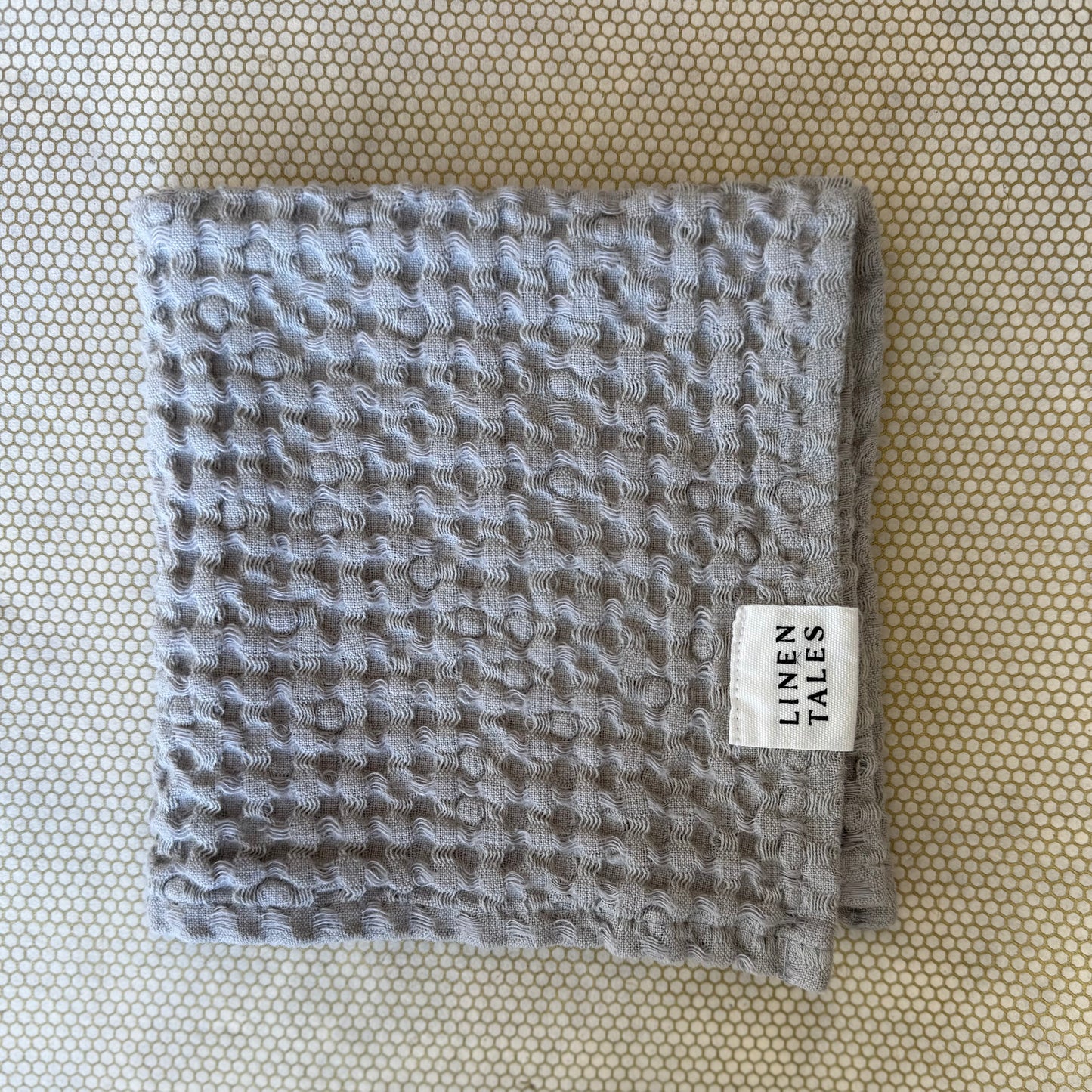 Linen Tales- Linen & Cotton Honeycomb Waffle Hand Towels