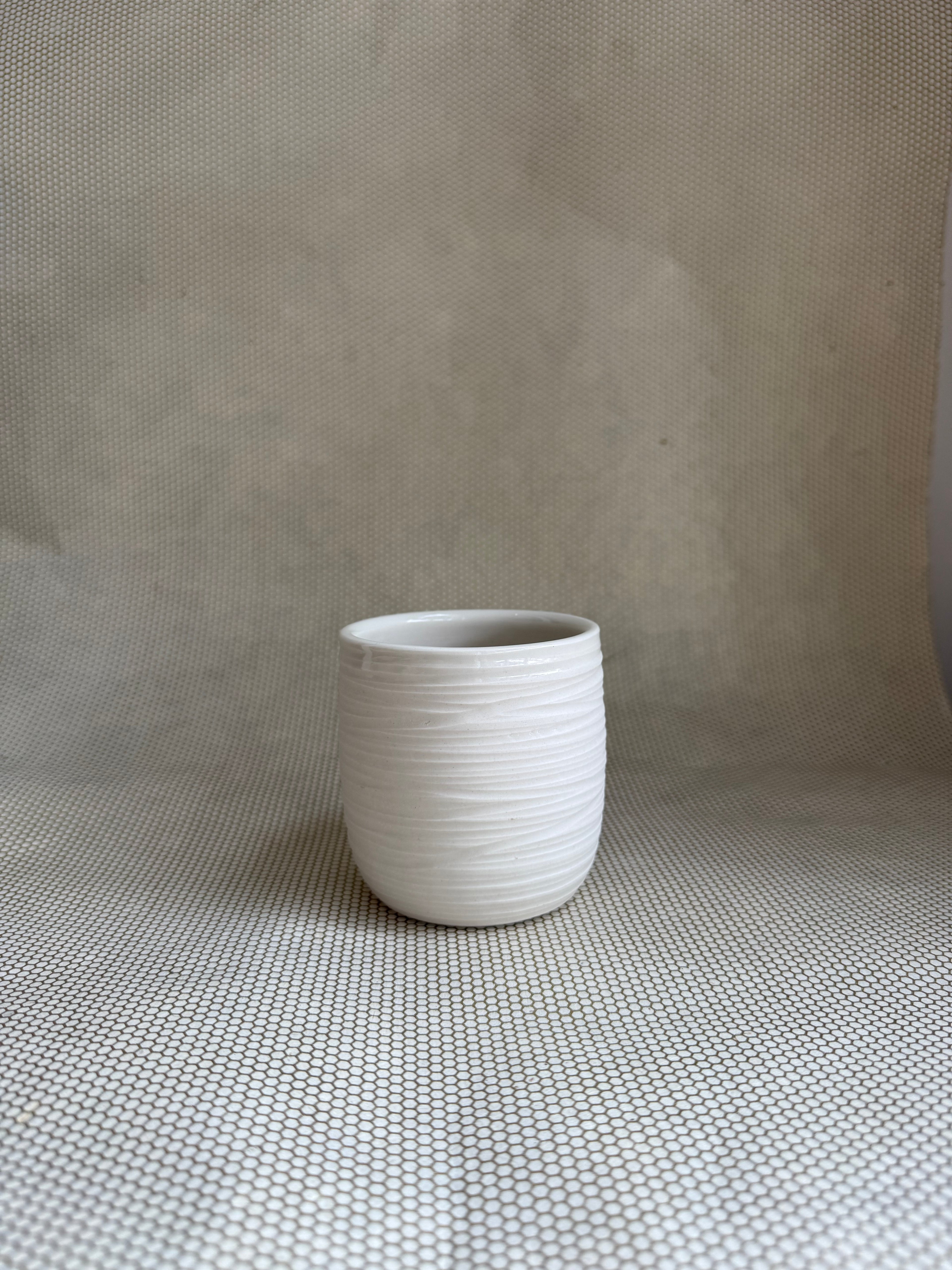 Fhar Ceramics - Porcelain Cup White