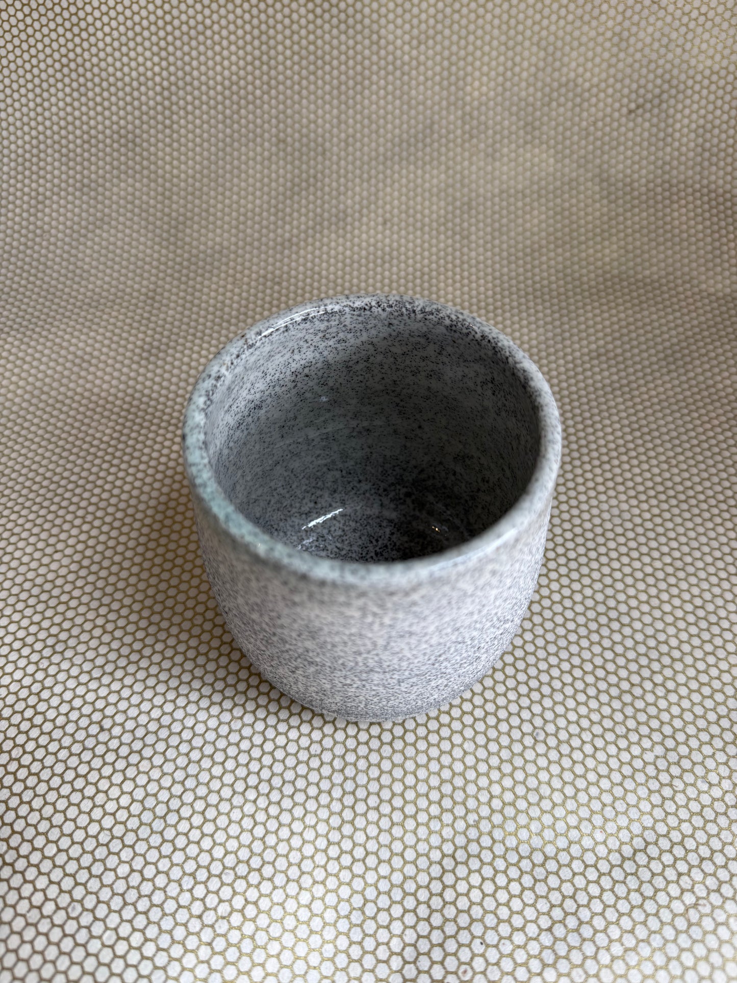 Fhar Ceramics - Porcelain Cup Grey "Passionfruit"