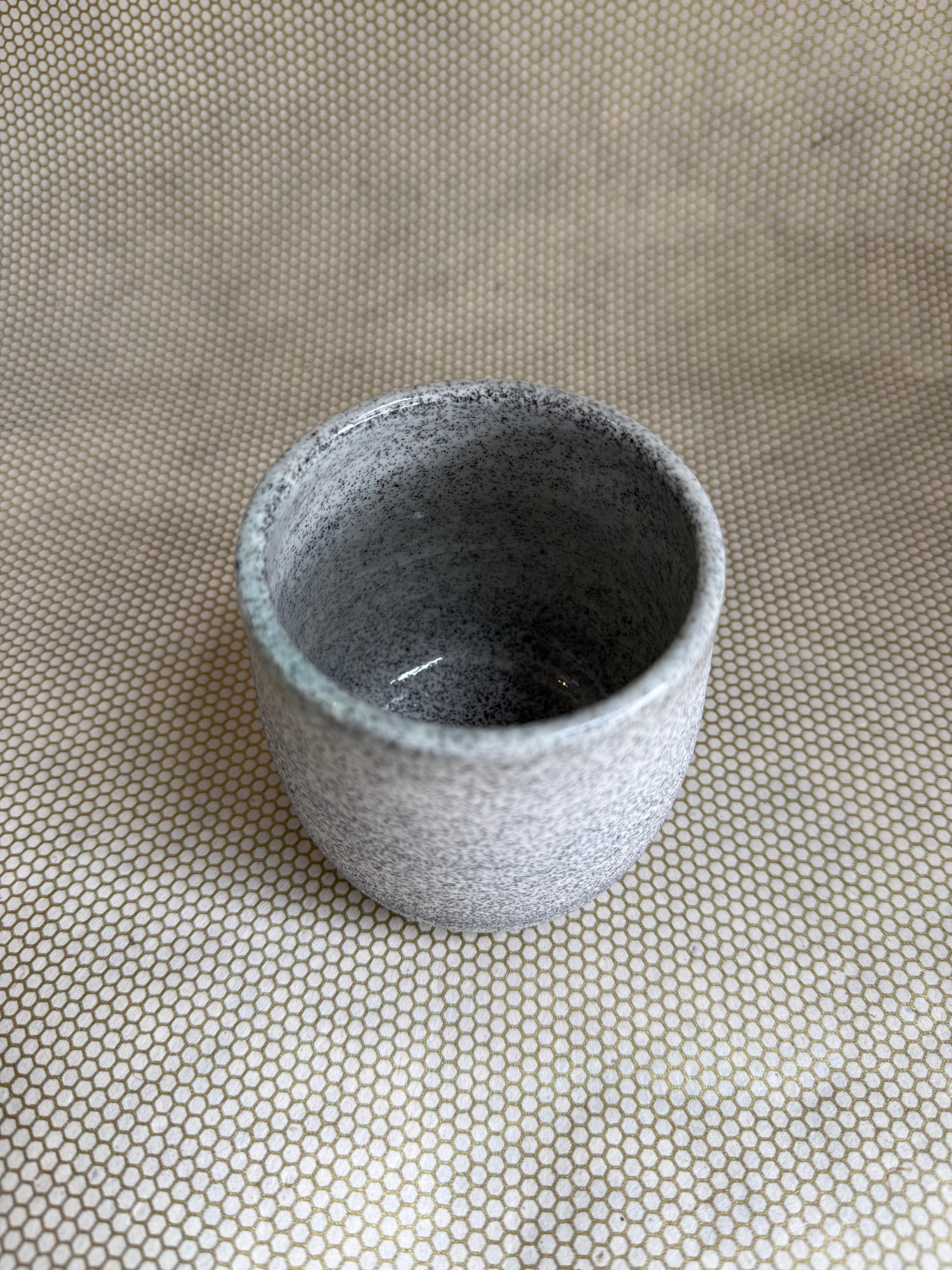 Fhar Ceramics - Porcelain Cup Grey "Passionfruit"