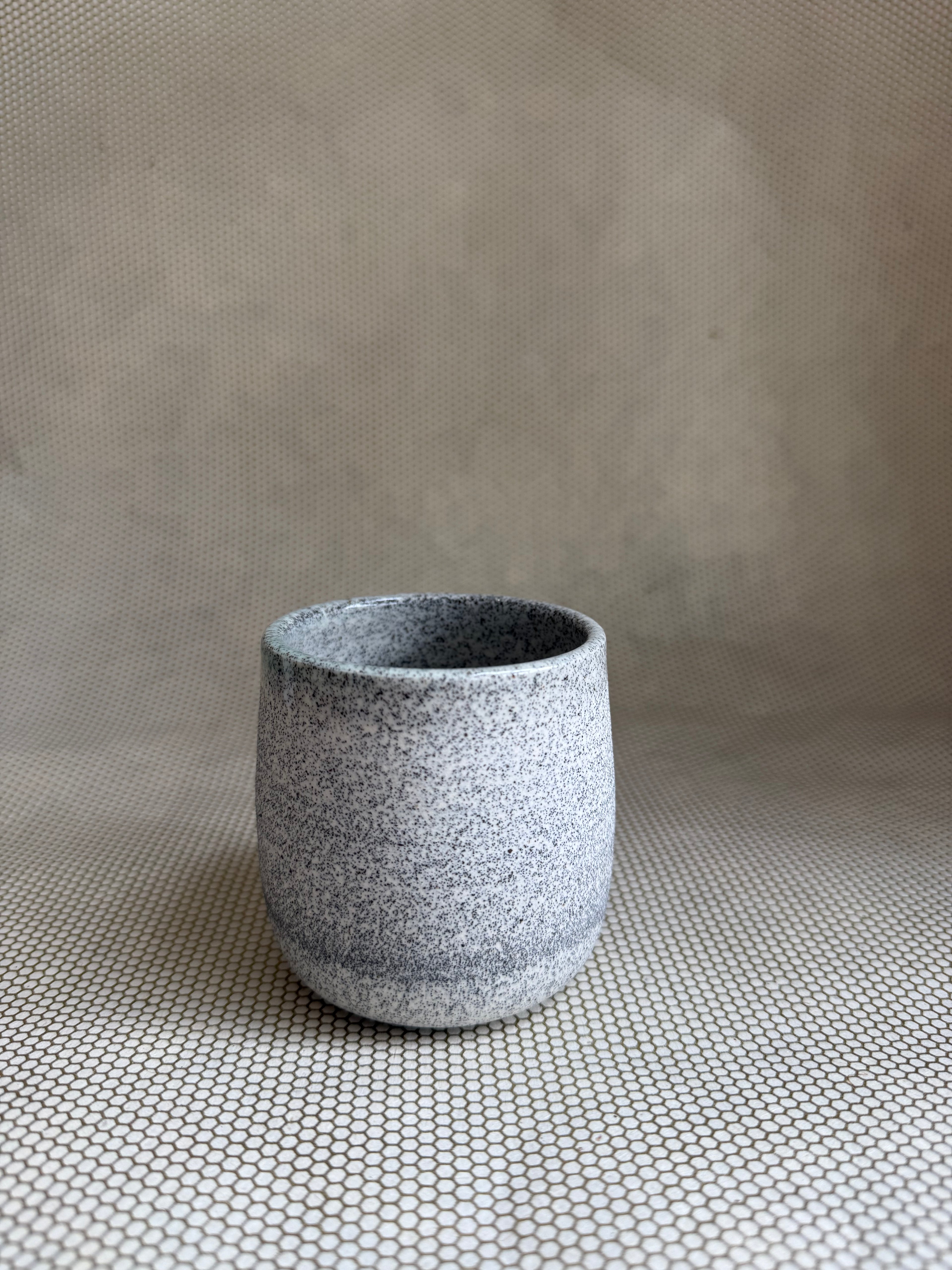 Fhar Ceramics - Porcelain Cup Grey "Passionfruit"