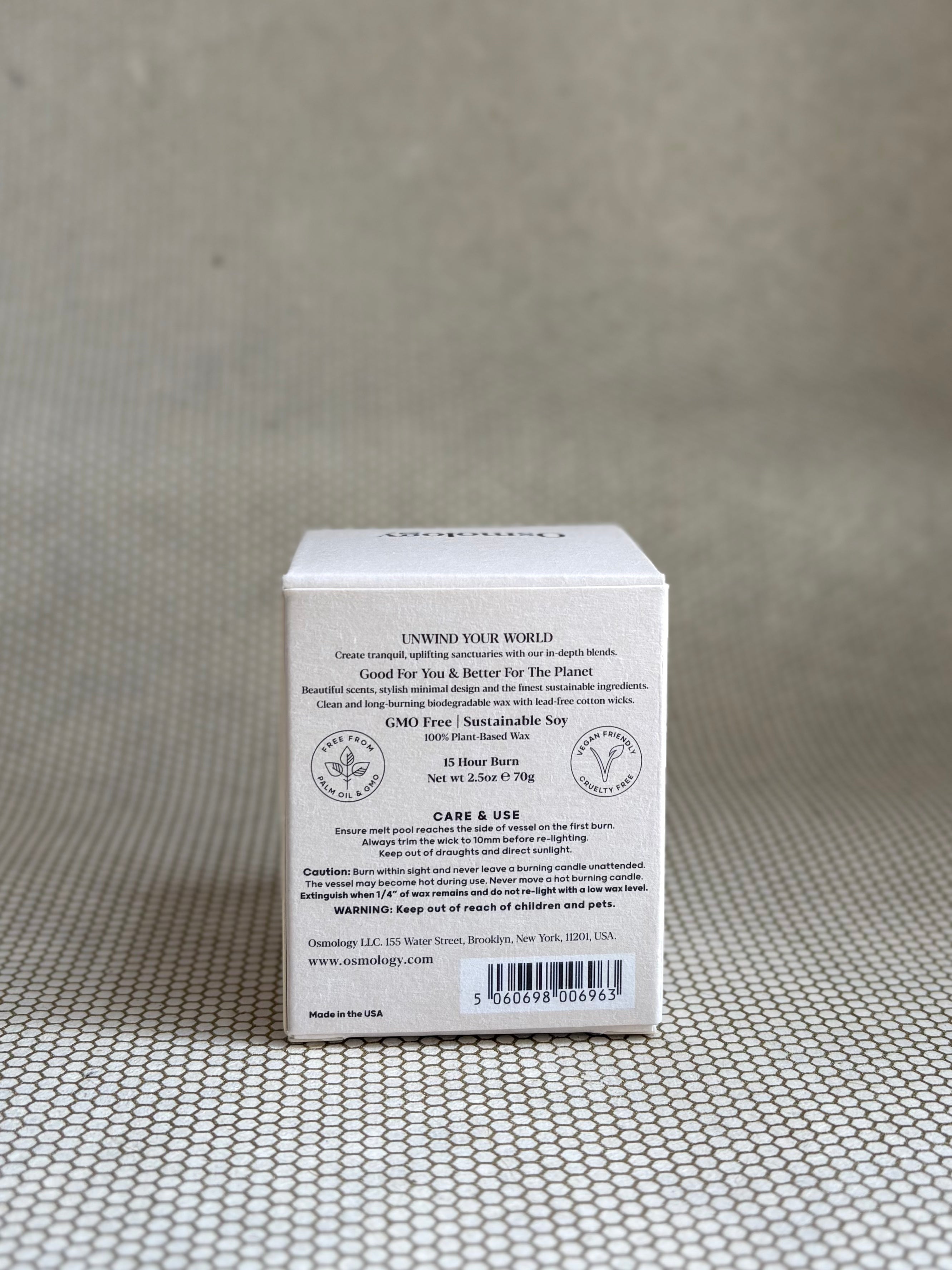 Osmology Fig Leaf Votive Candle