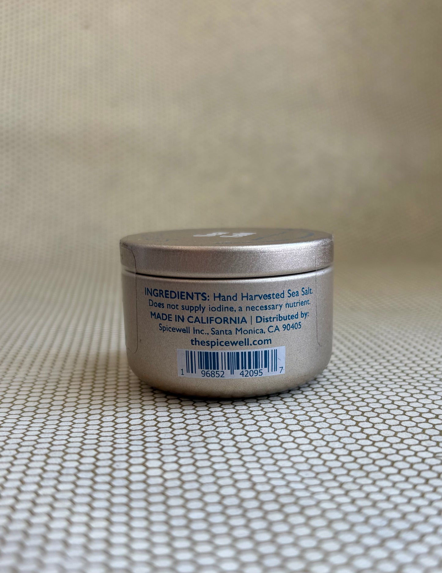 SpiceWell Sea Salt Tin Box