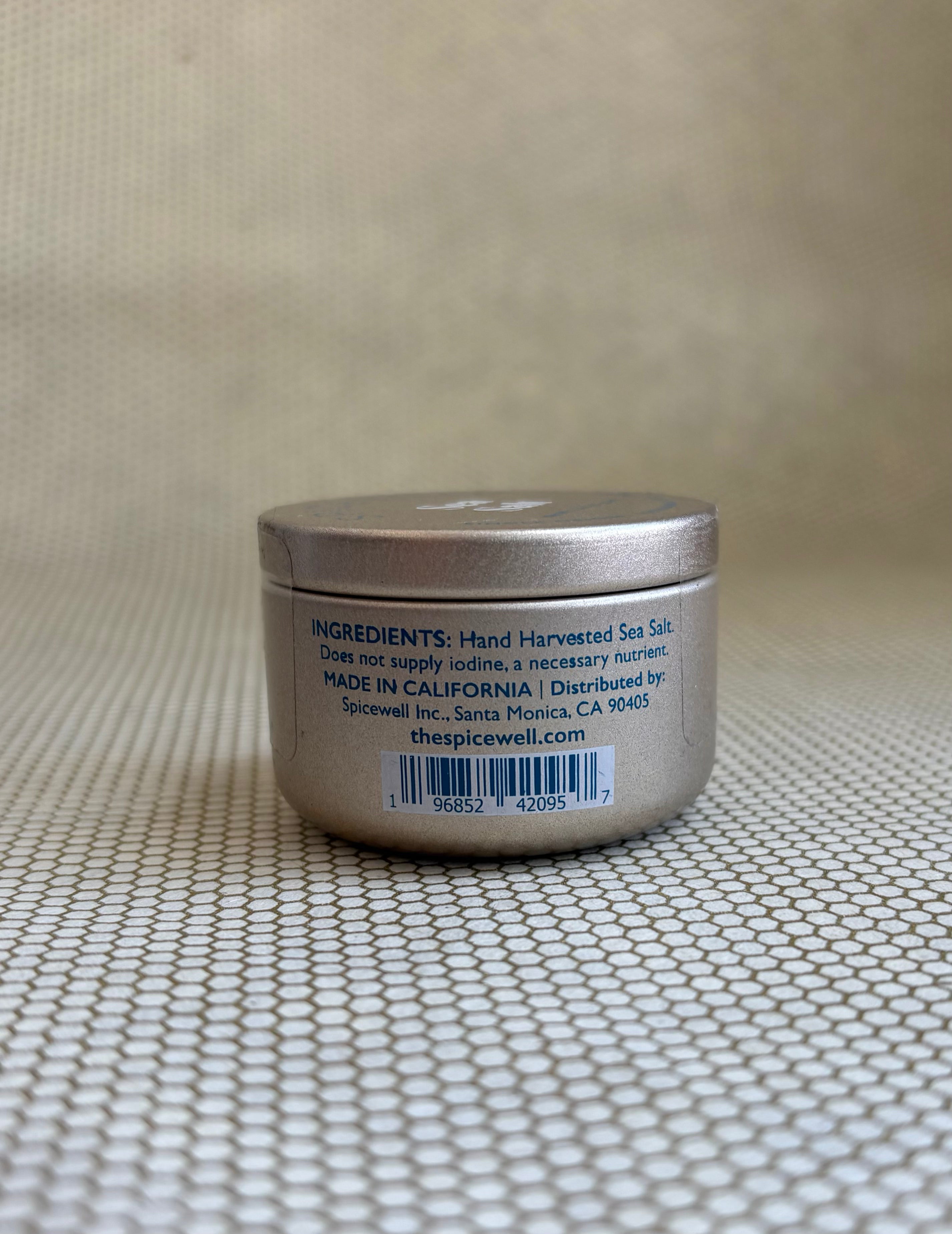 SpiceWell Sea Salt Tin Box