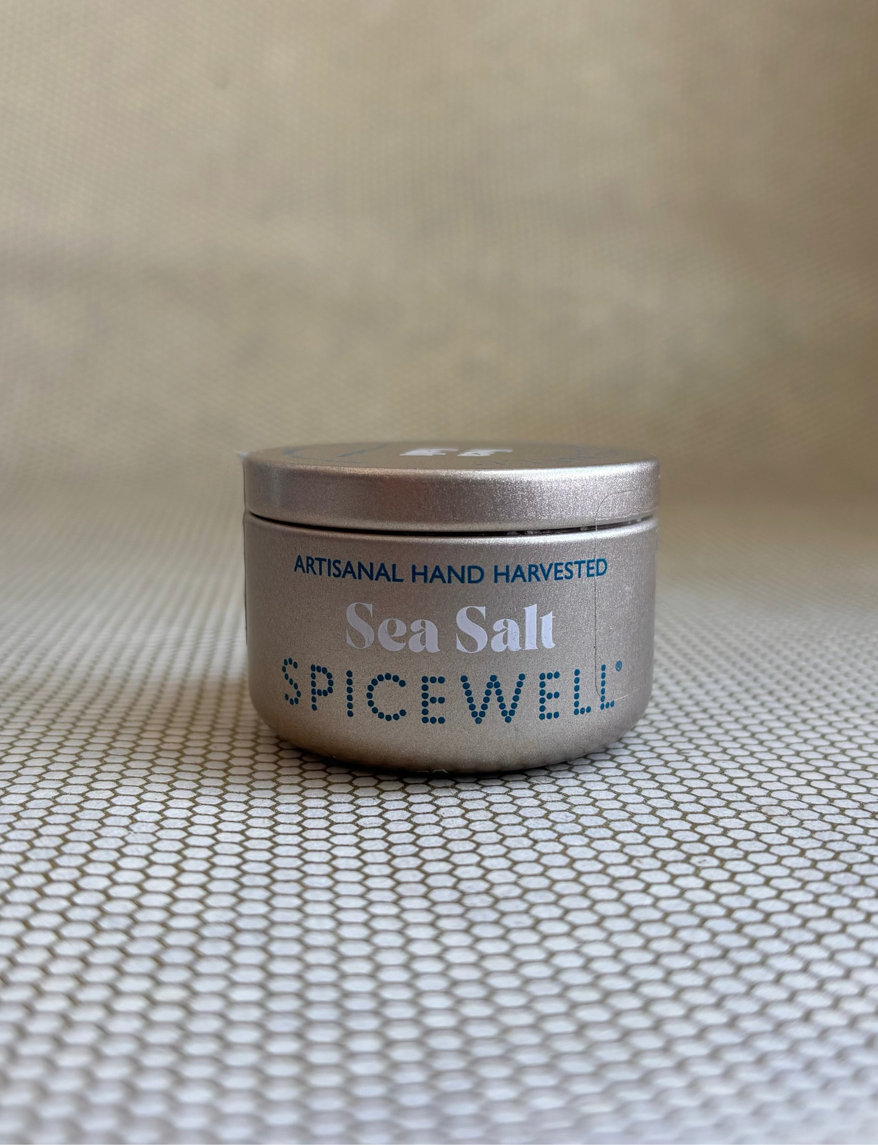 SpiceWell Sea Salt Tin Box 2oz. 