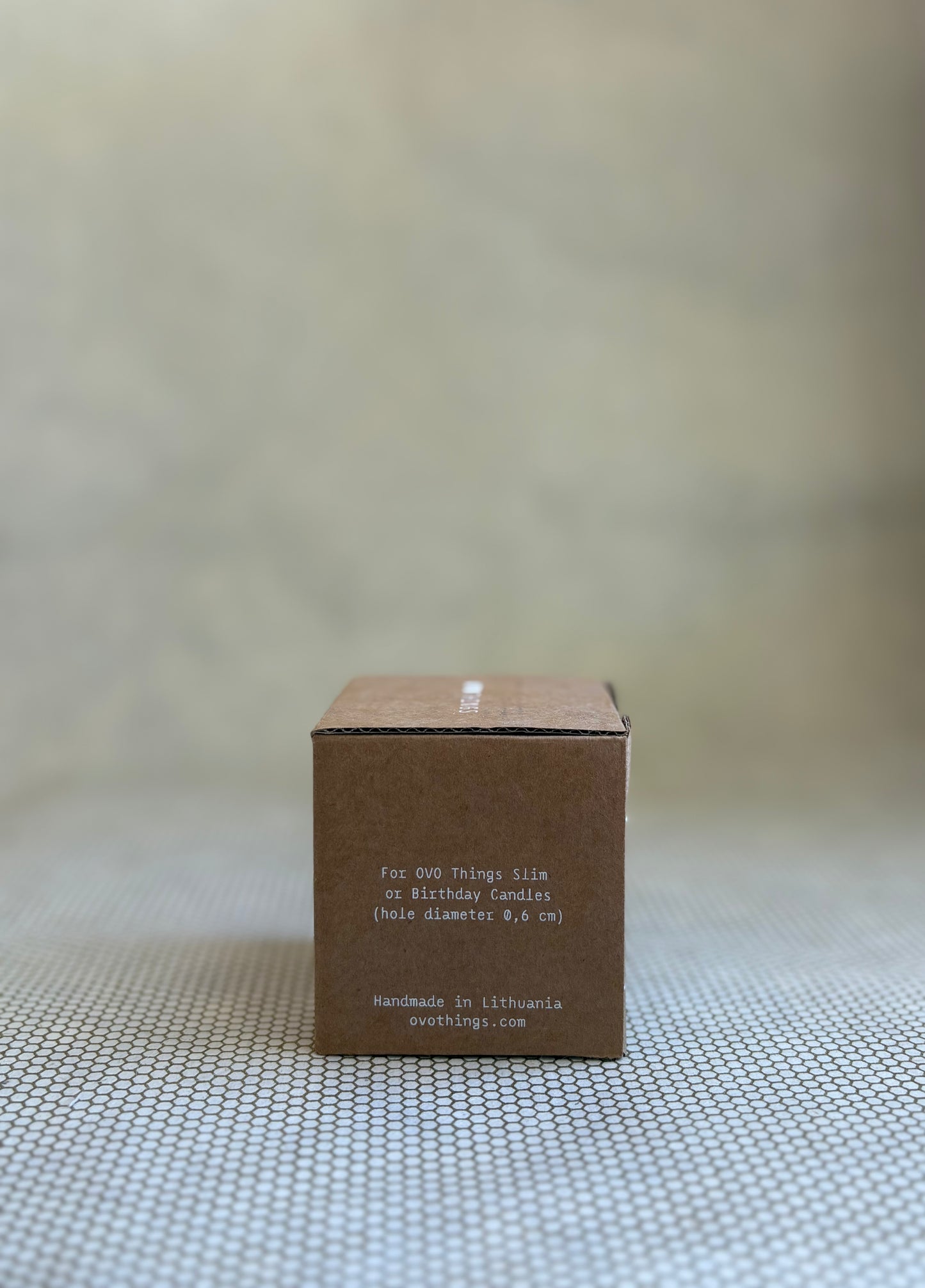 OVO Things - Silver Candle Holder