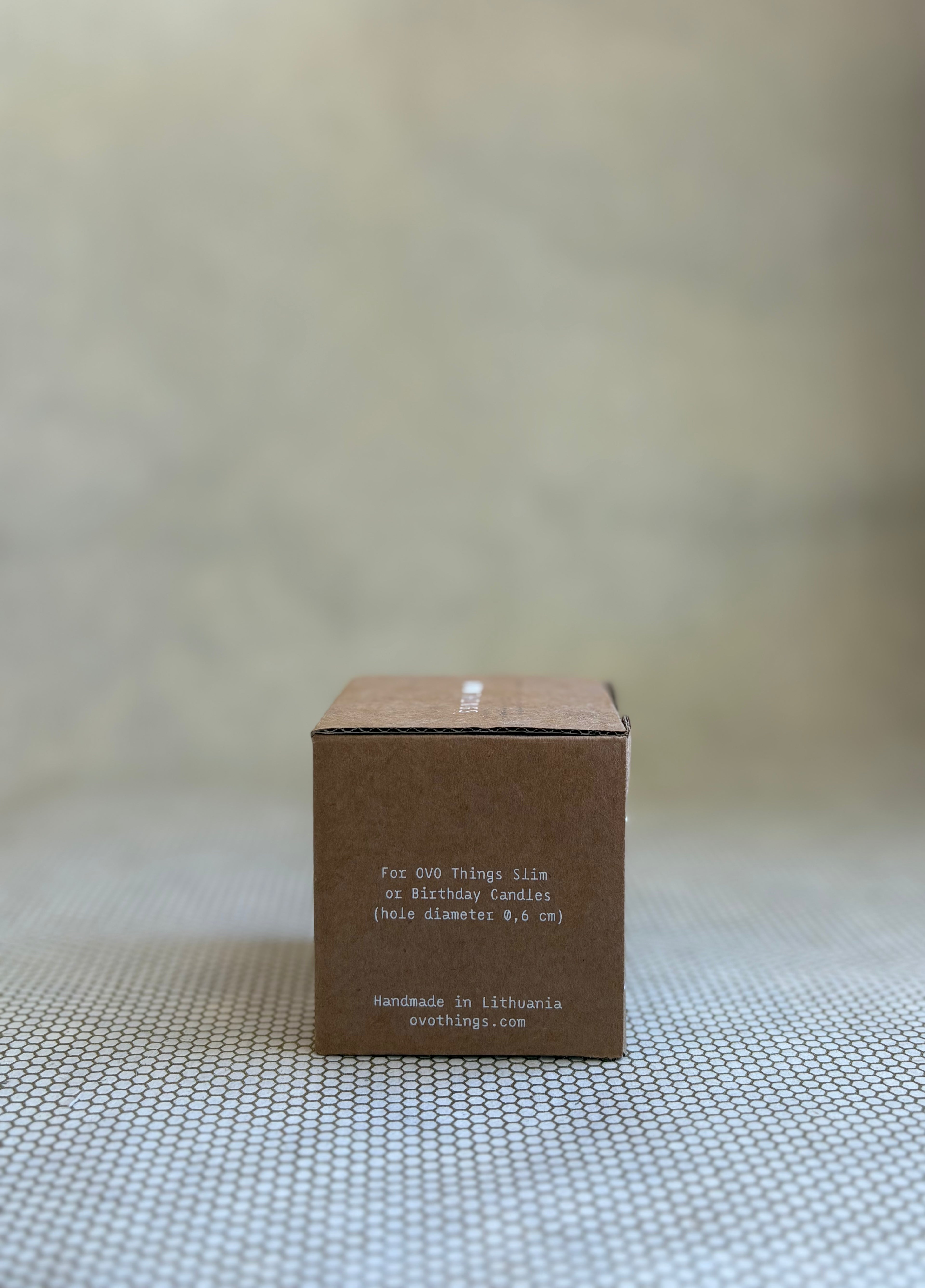 OVO Things - Silver Candle Holder