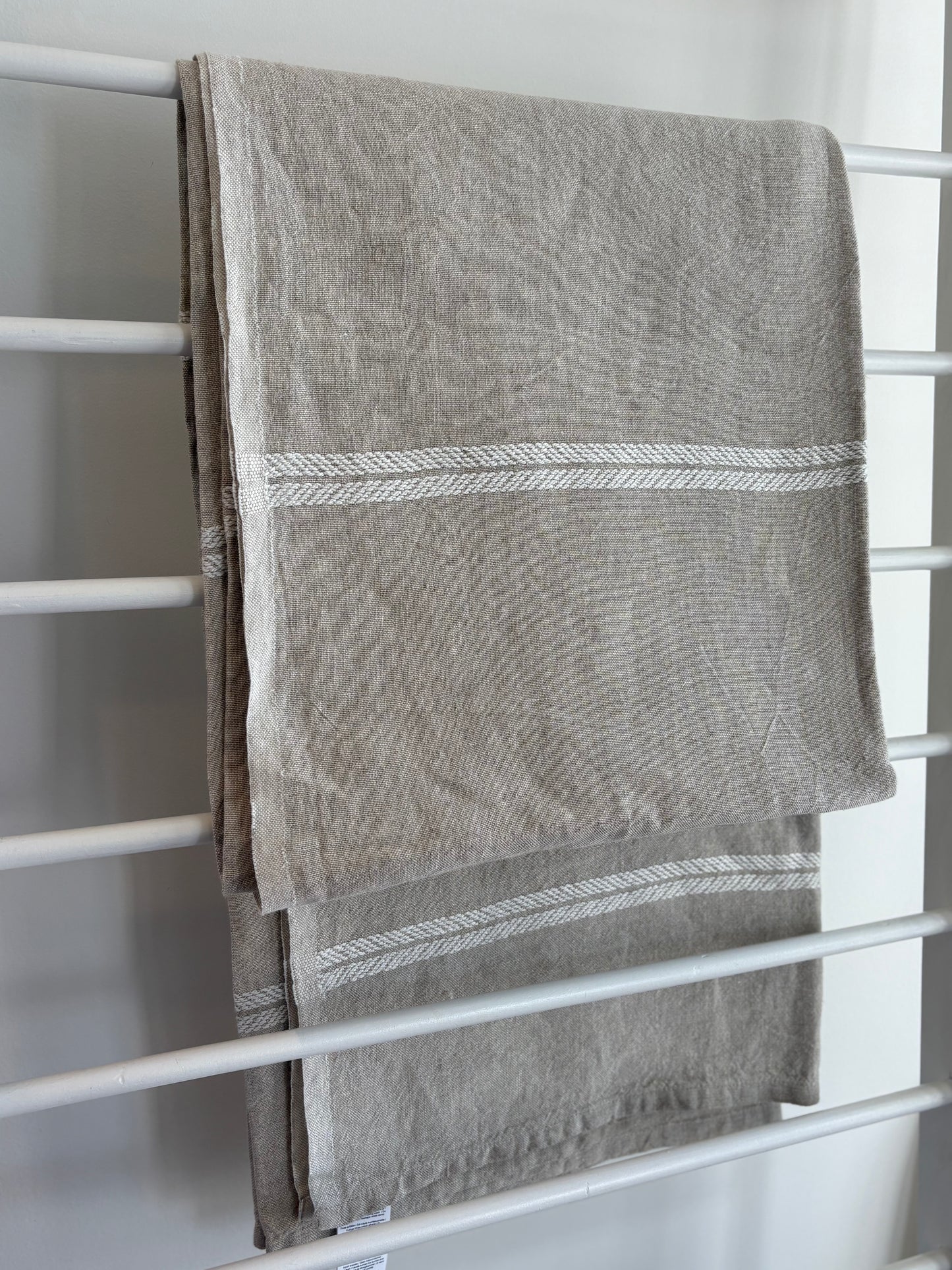 lapuan linen tablecloth embroidered woven in finland 