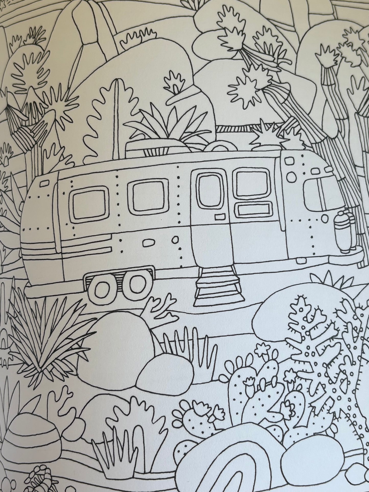 Road Trip! coloring book- Lea Carey