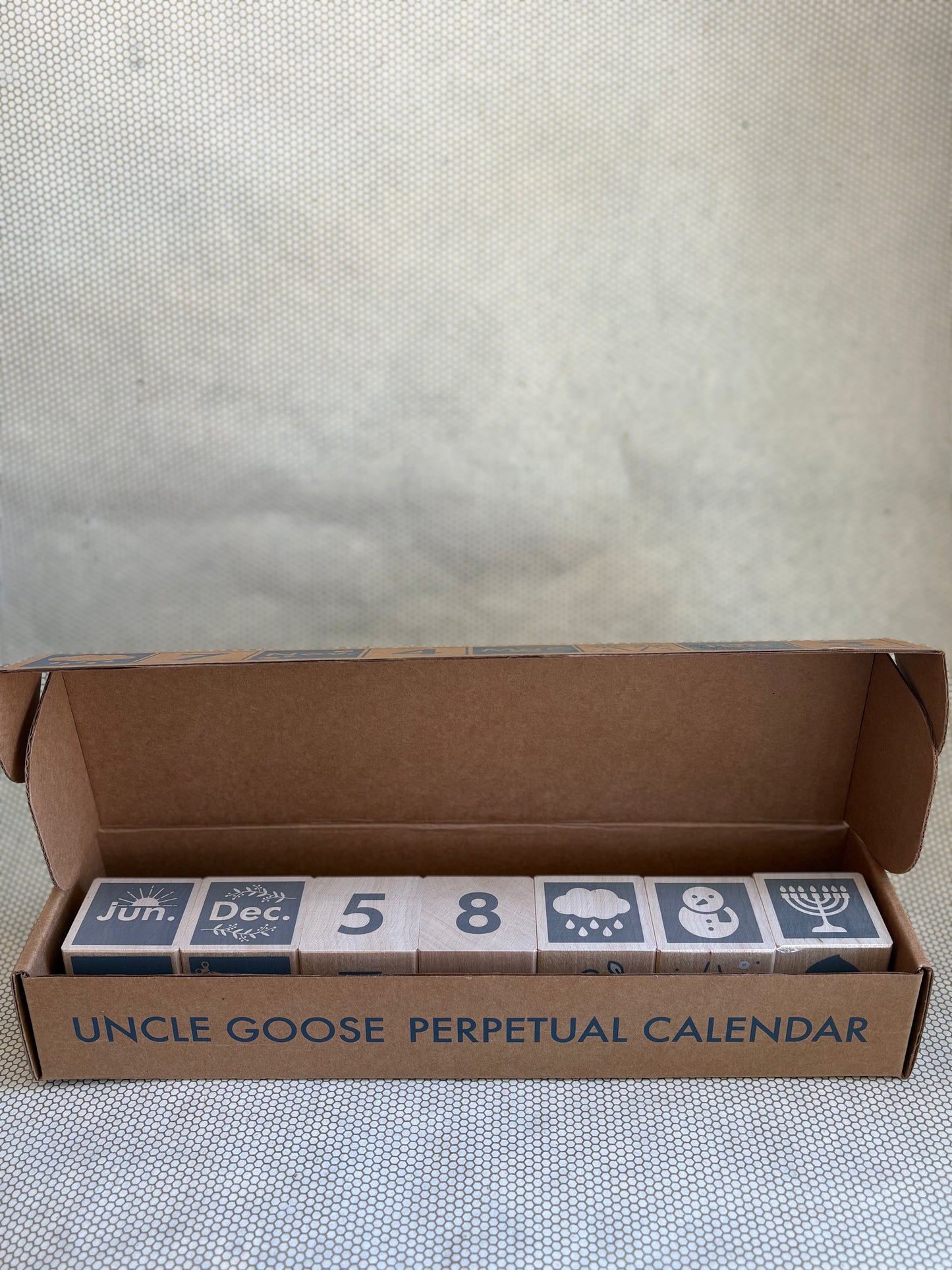 Uncle Goose- Perpetual Block Calendar