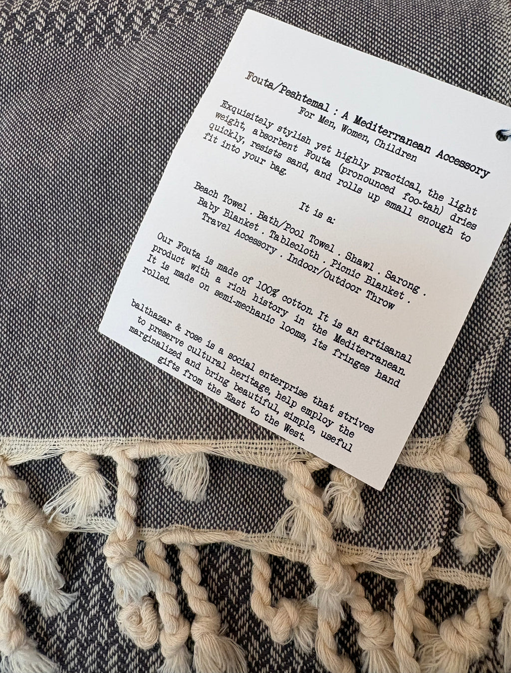 Balthazar & Rose- Bath Towel