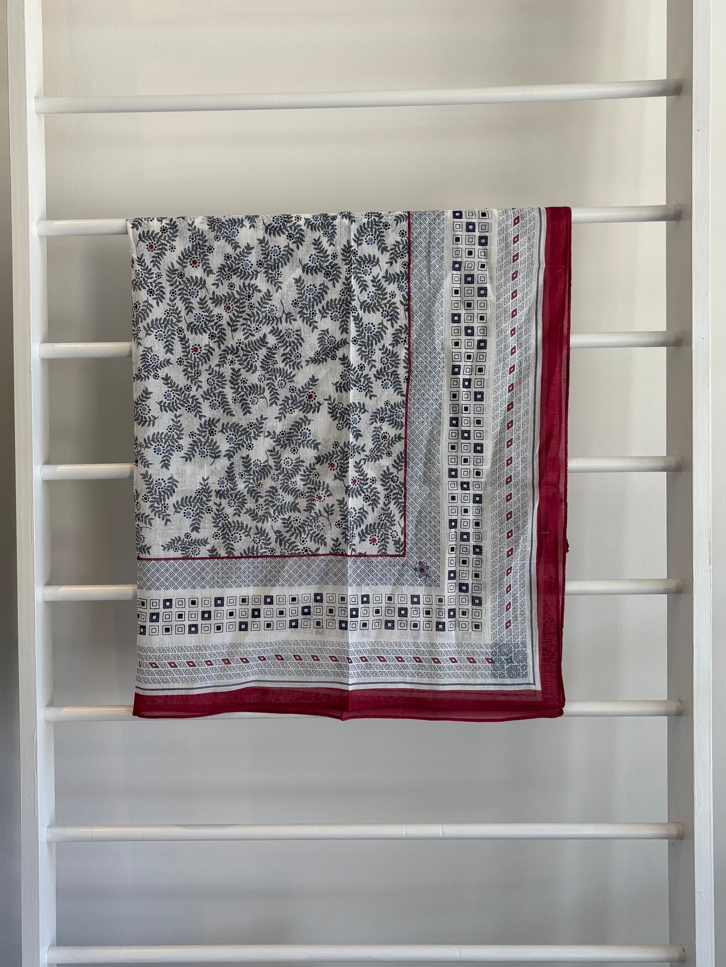 Anna Kaszer Fougere Scarf- 100% Cotton