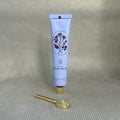 light purple tube of My Neighbor's manuka honey and lavender hand balm with floral graphic. 