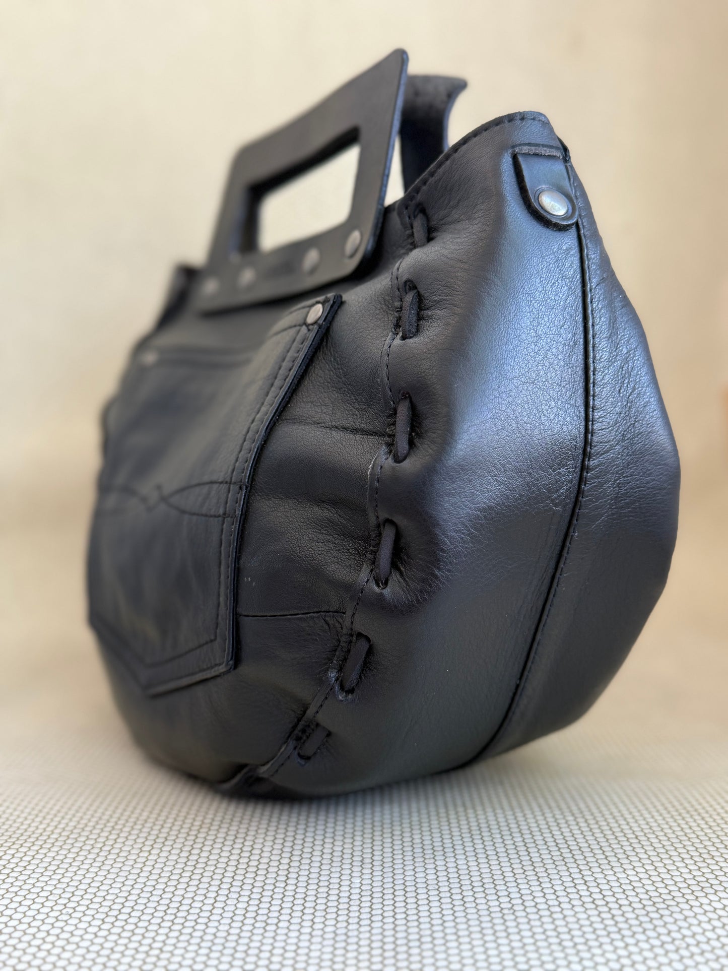 Dean Leather Accessories - Bag B03 Recycled Leather Bag