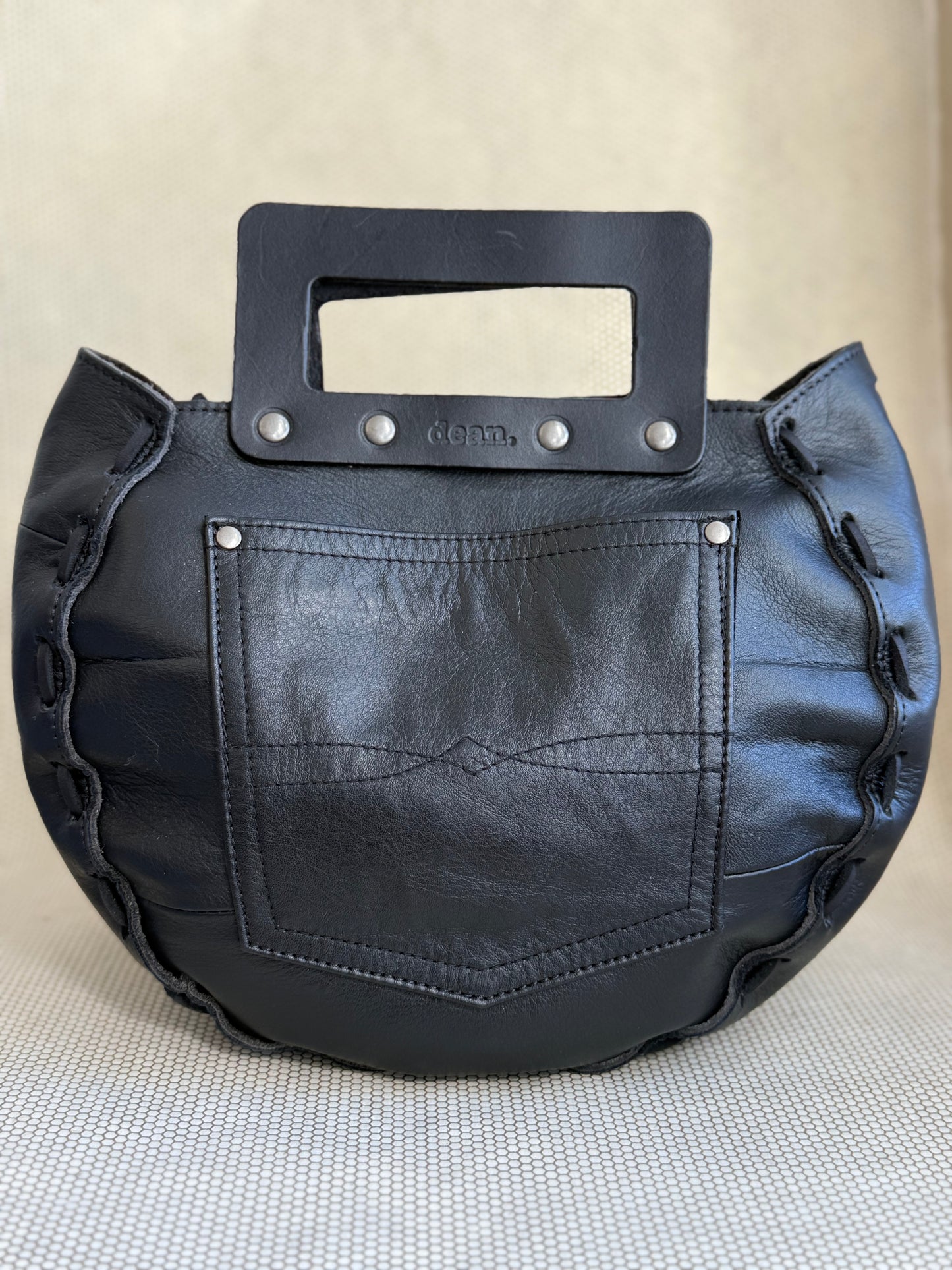 Dean Leather Accessories - Bag B03 Recycled Leather Bag