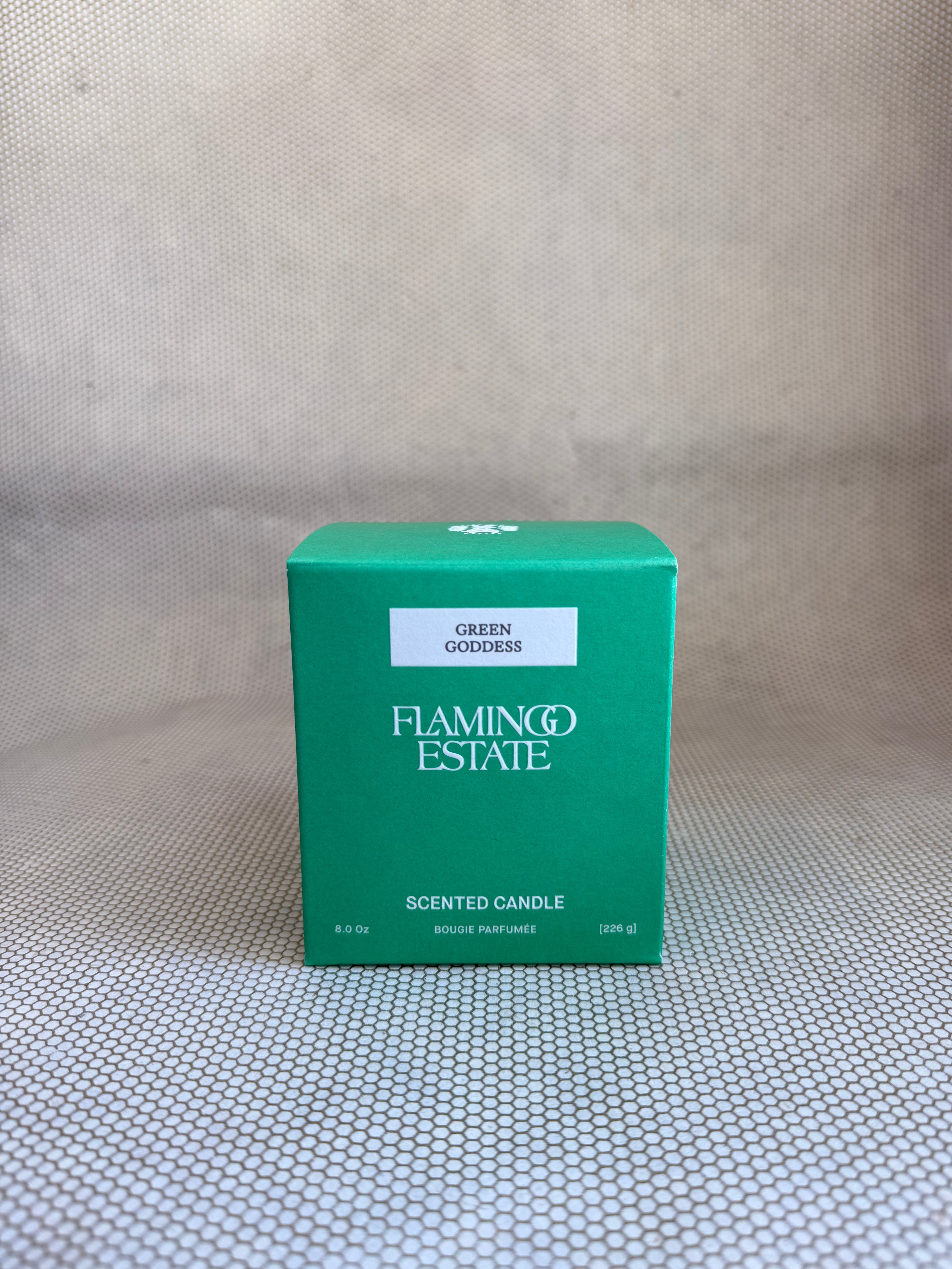 Flamingo Estate- Green Goddess Candle