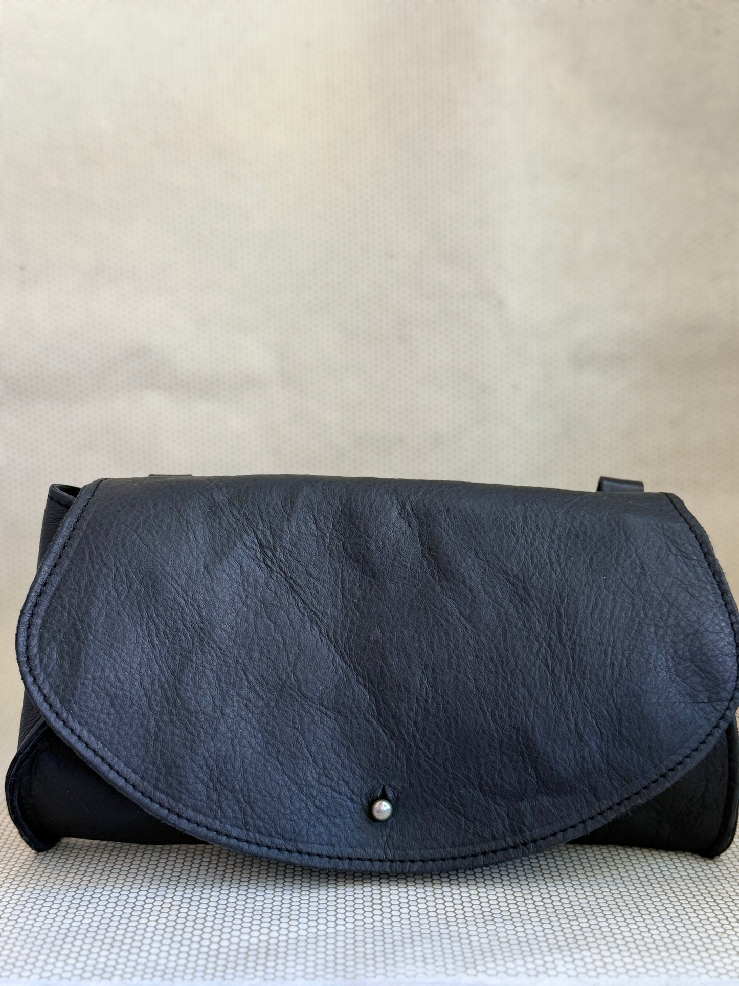 Dean - Clutch Large w/straps-black