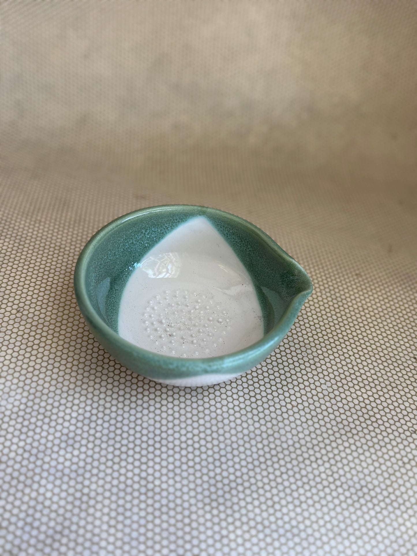 Fhar Ceramics - garlic grater dish