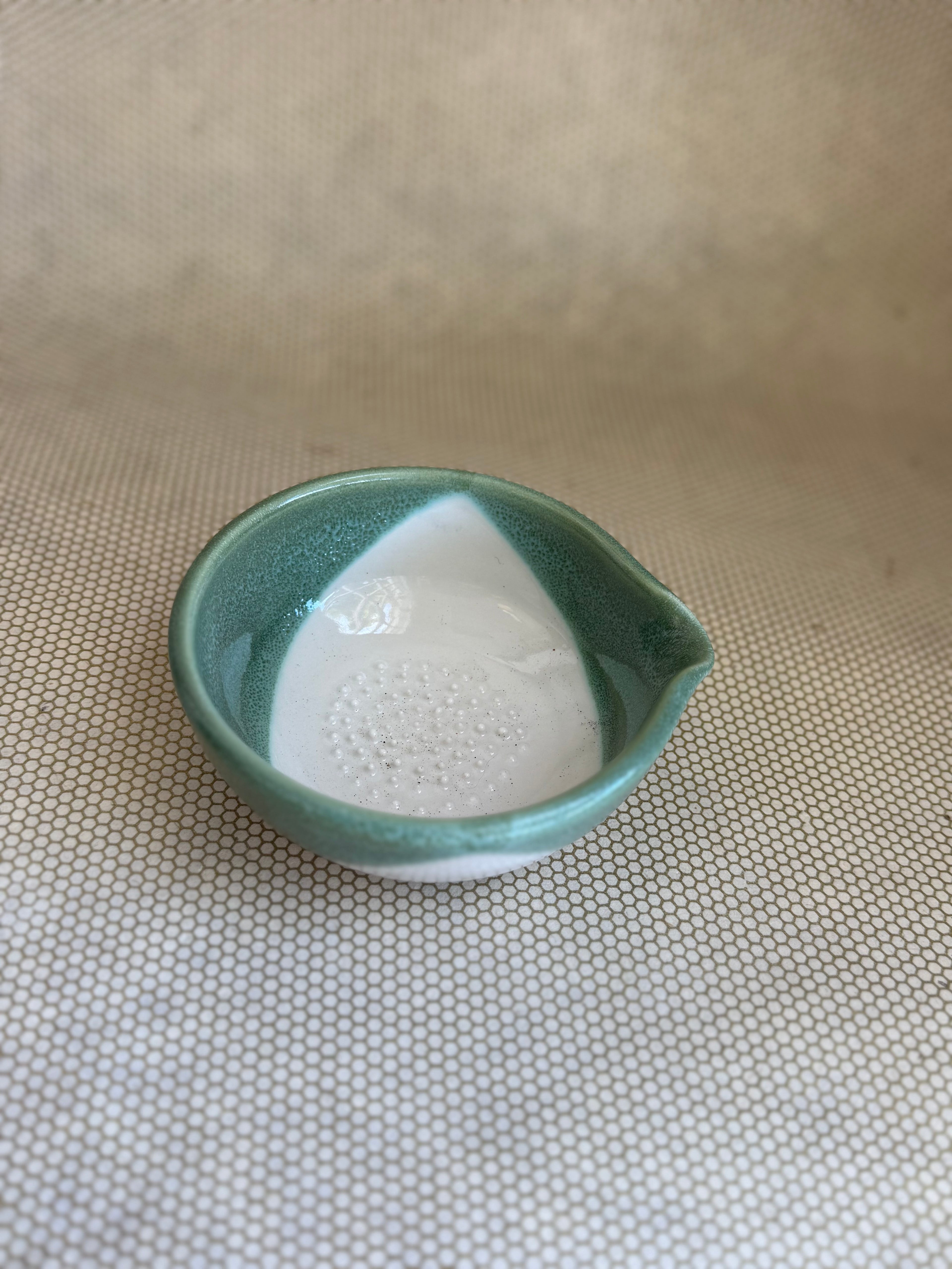 Fhar Ceramics - garlic grater dish