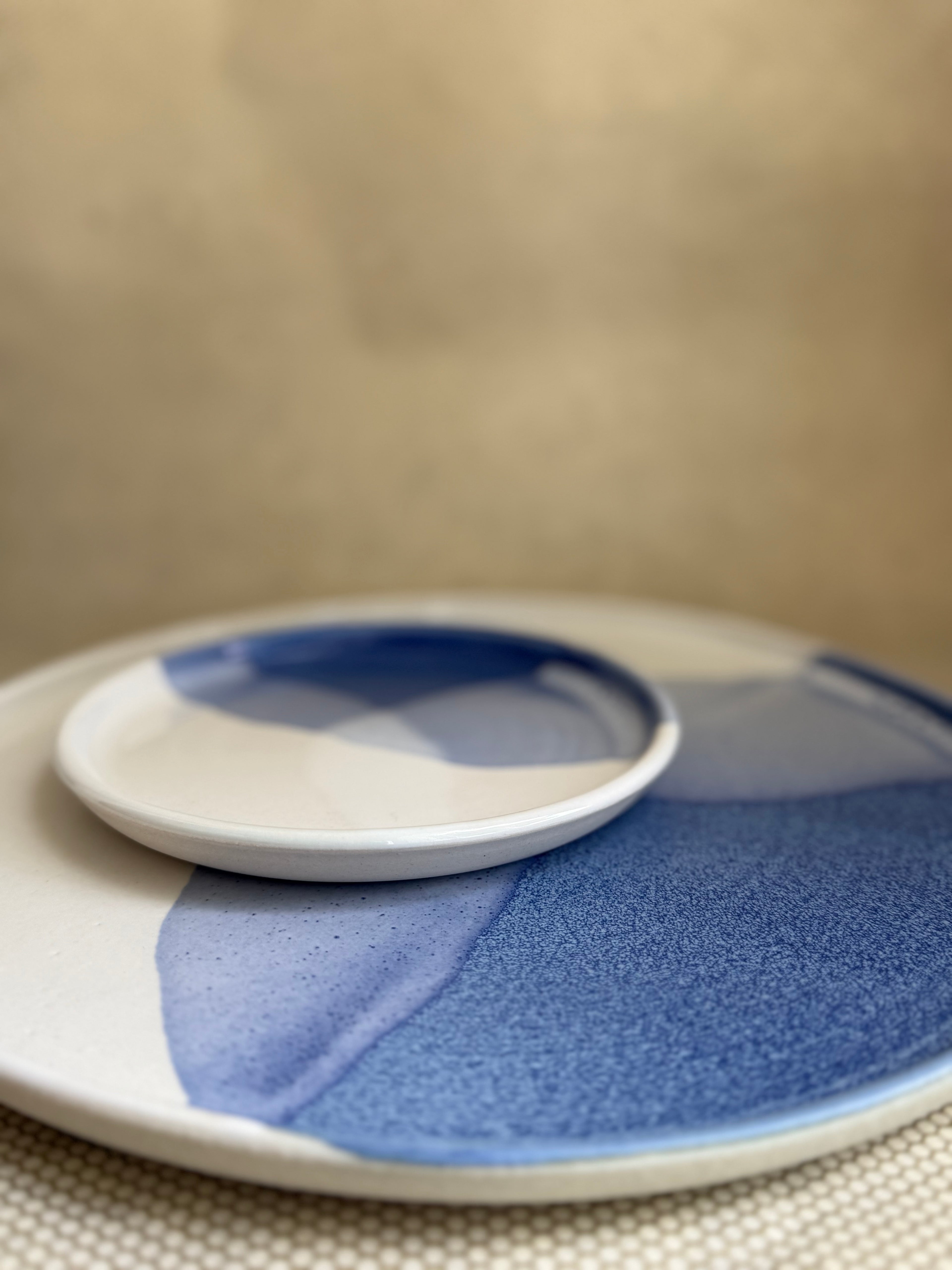 Fhar Ceramics - serving plate sky