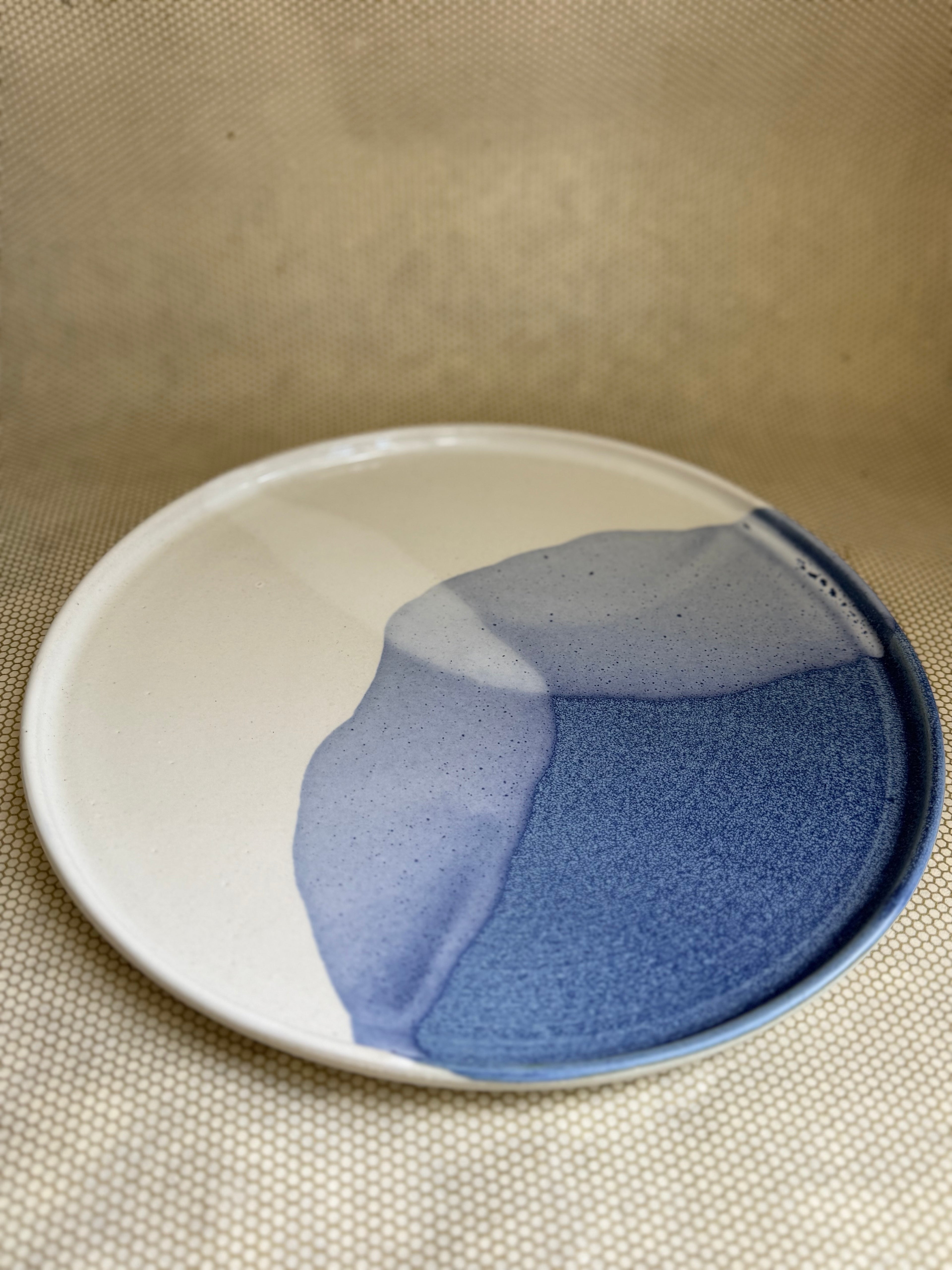 Fhar Ceramics - serving plate sky