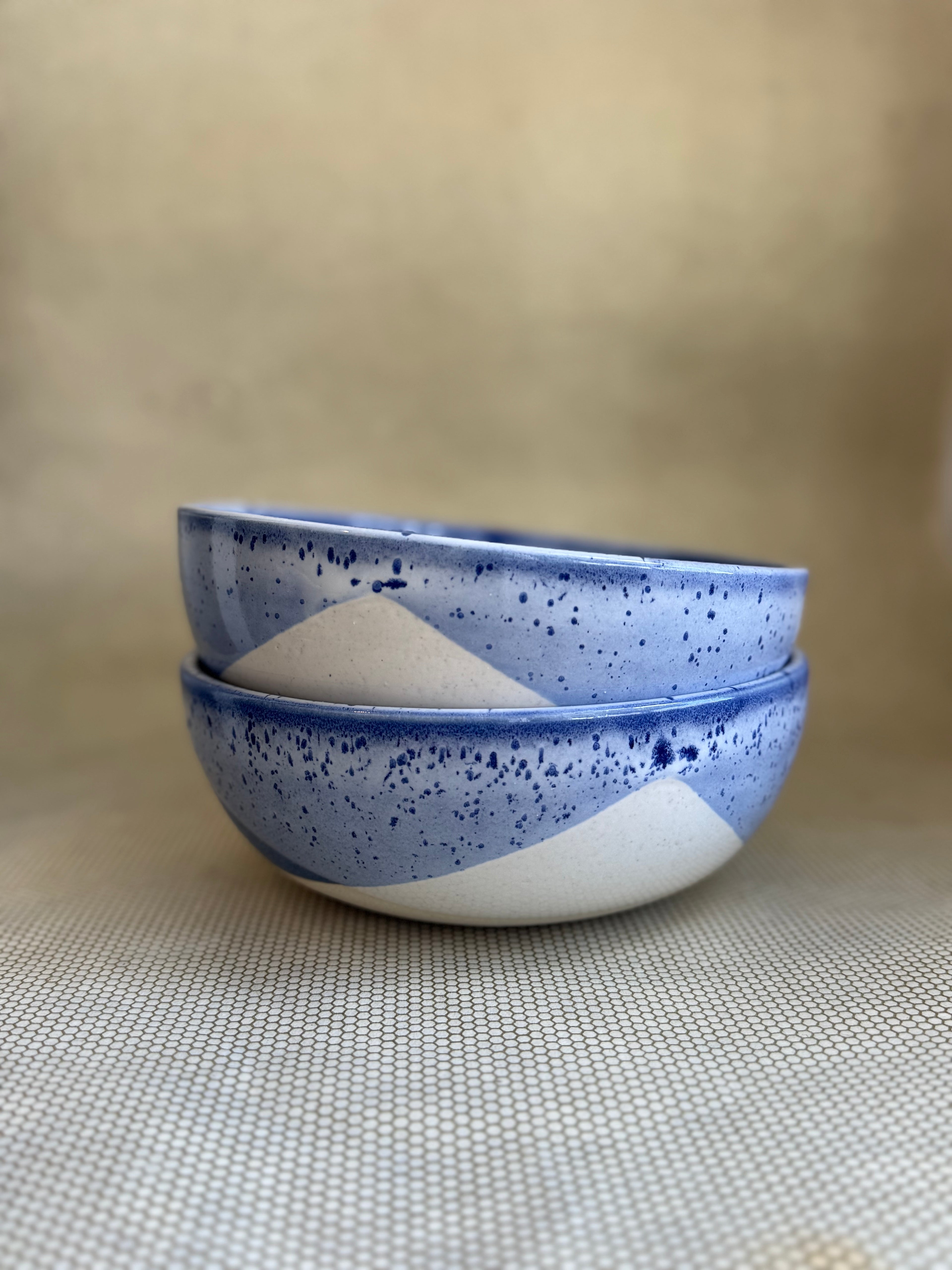 Fhar Ceramic Studio - Serving Bowl Sky