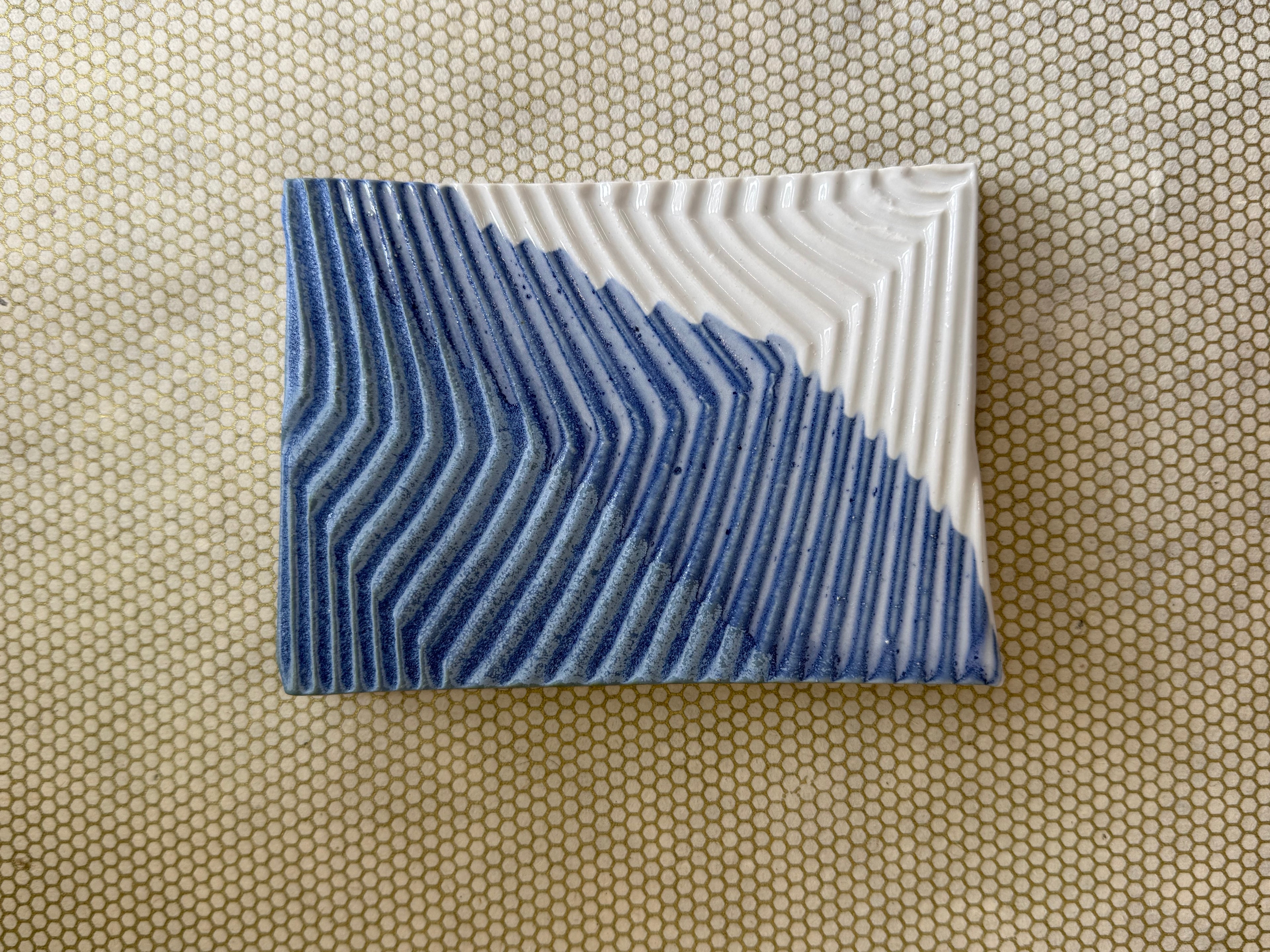 FHAR Ceramic Studio - Soap Dish Rectangular (~3.5"x5")