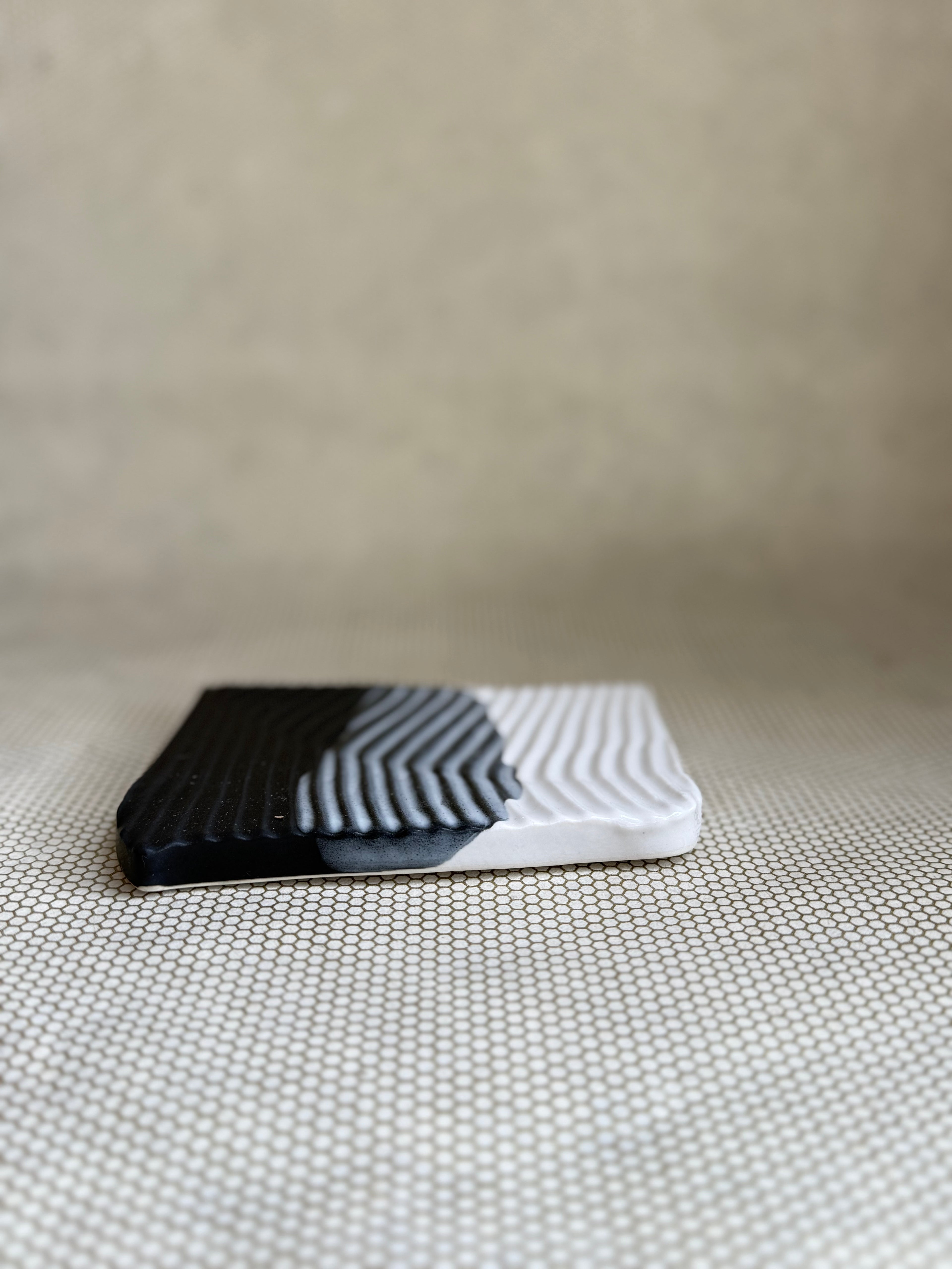 FHAR Ceramic Studio - Soap Dish Rectangular (~3.5"x5")
