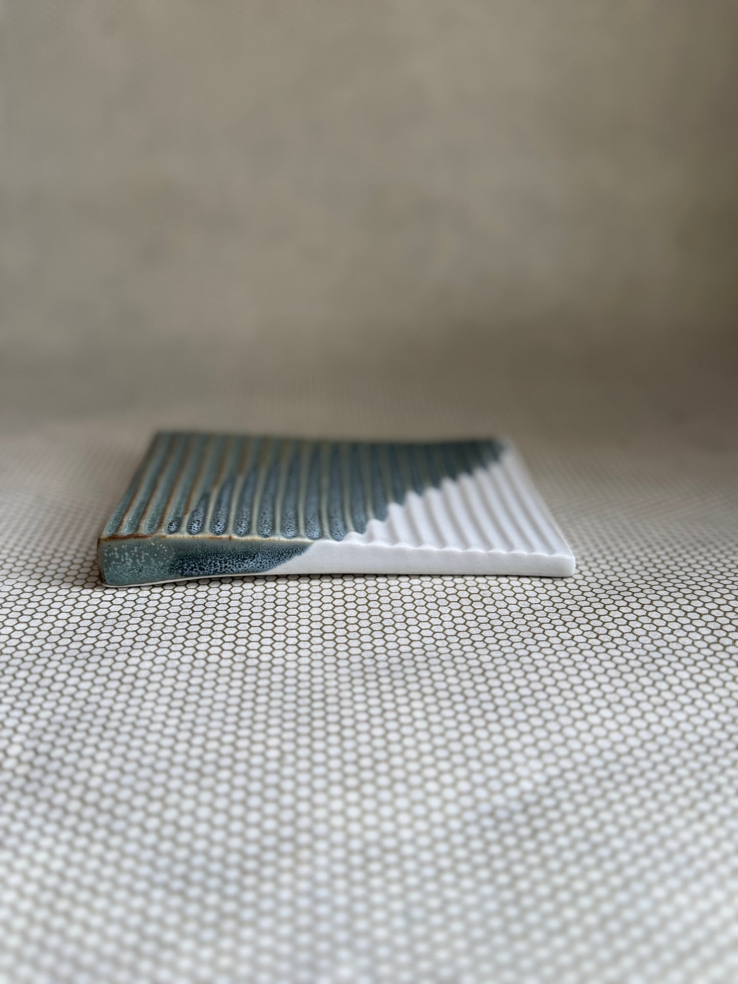 FHAR Ceramic Studio - Soap Dish Rectangular (~3.5"x5")