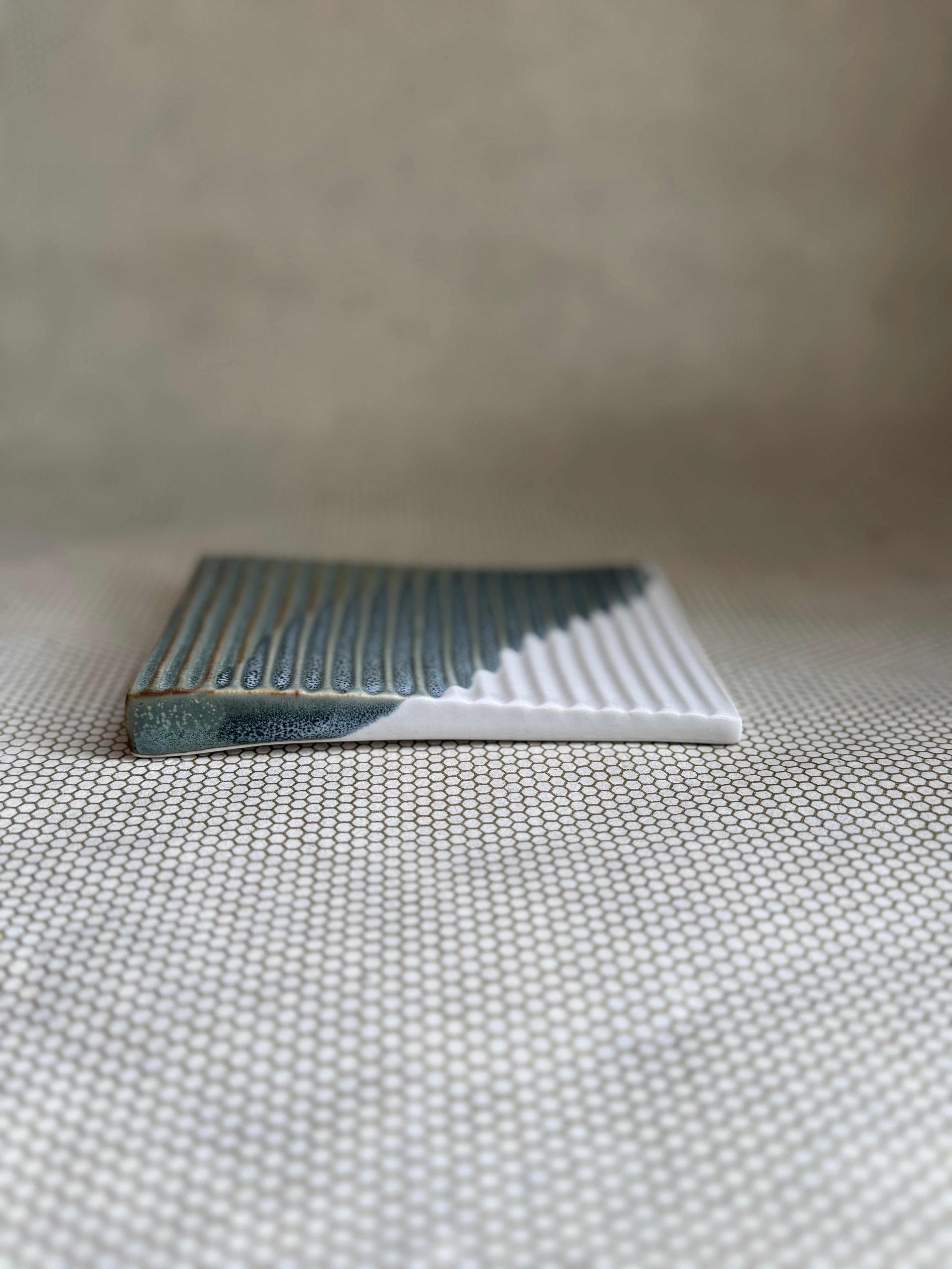 FHAR Ceramic Studio - Soap Dish Rectangular (~3.5"x5")