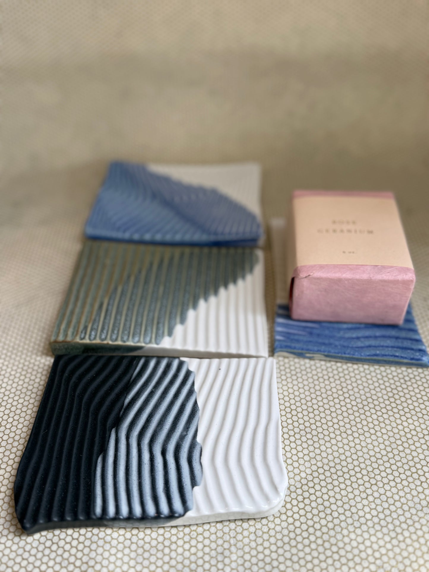 FHAR Ceramic Studio - Soap Dish Rectangular (~3.5"x5")