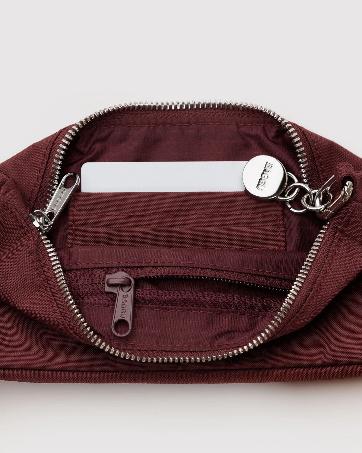 Baggu- Nylon Pochette (Mahogany)