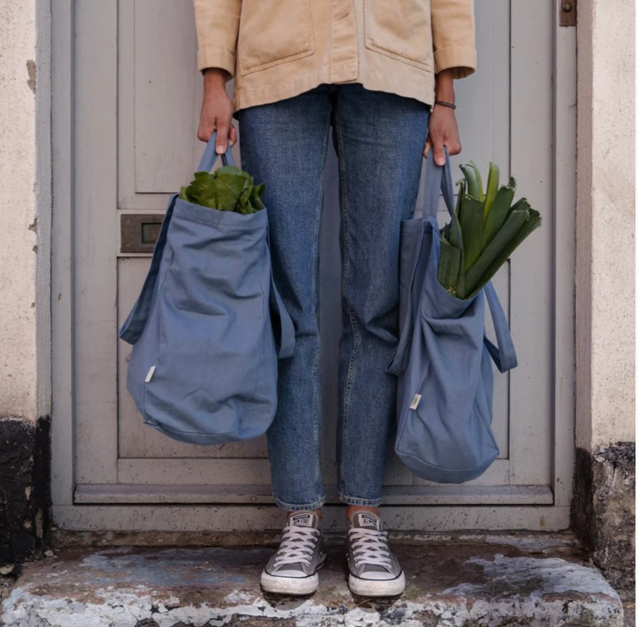 Goods Tote Bag - Blue