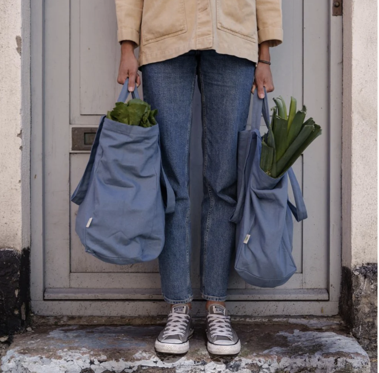 Goods Tote Bag - Blue