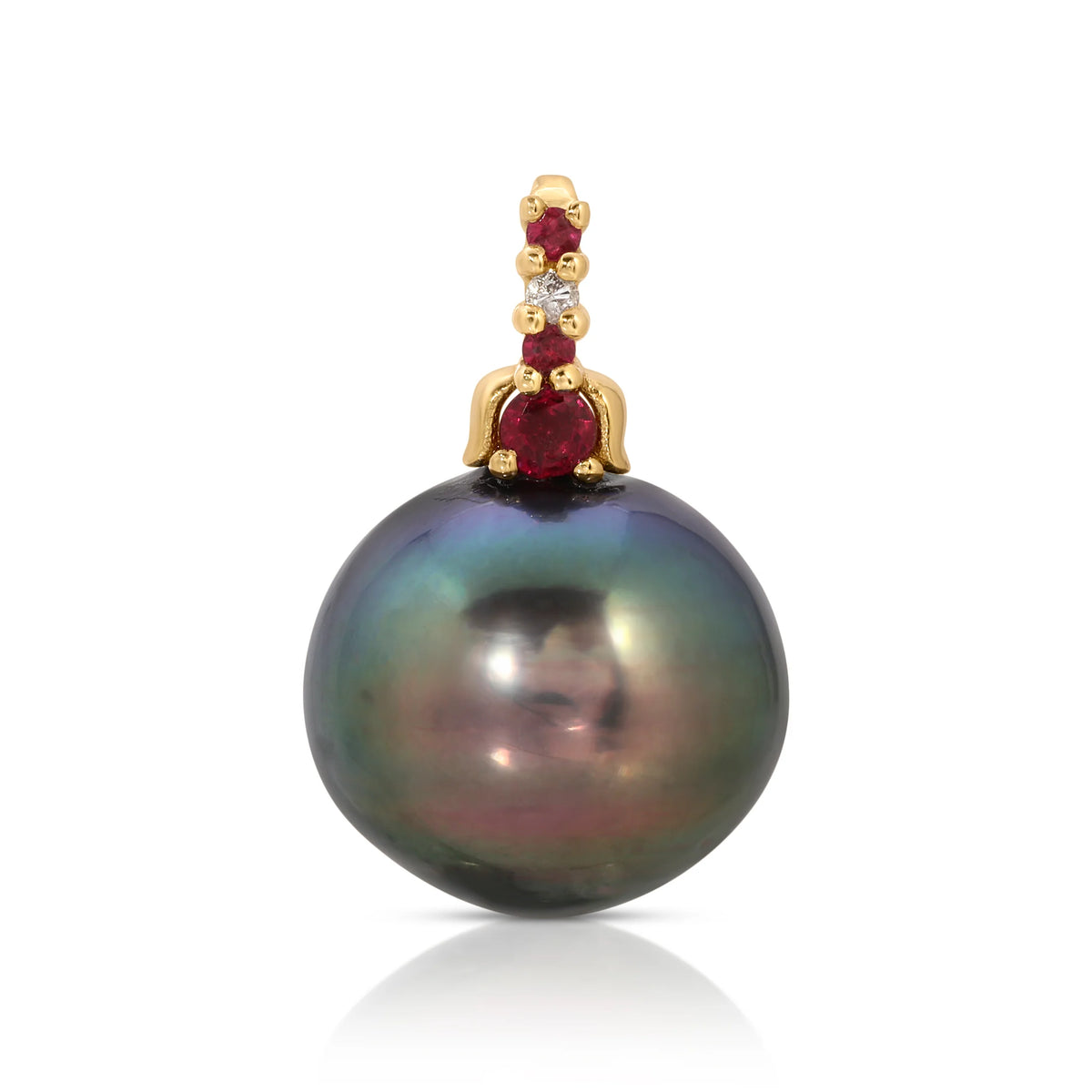 Danielle Morgan Jewelry - Black Tahitian Pearl Necklace