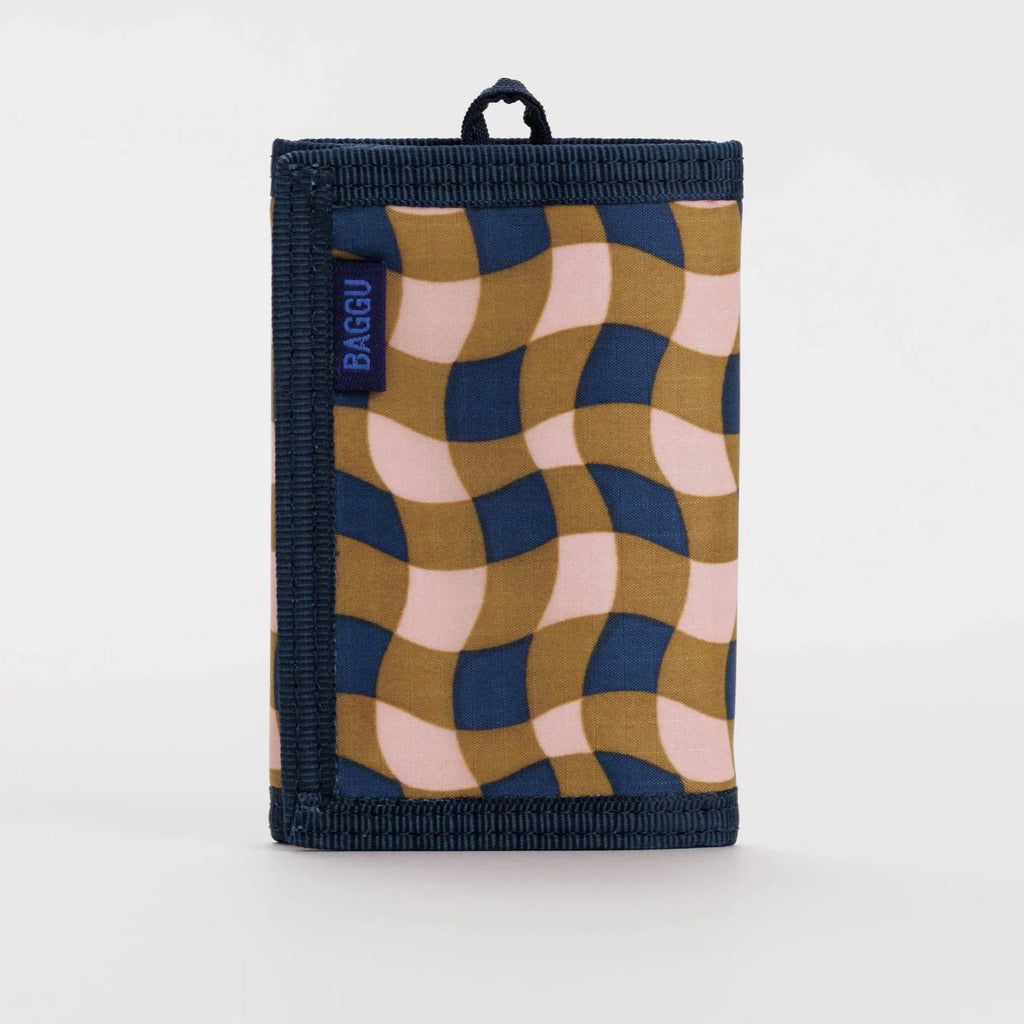 Baggu - Wavy Gingham Wallet