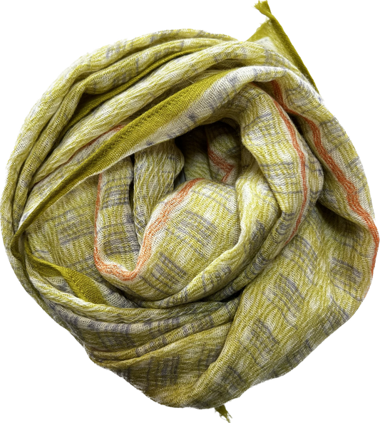 Anna Kaszer Wool Scarf - Nori
